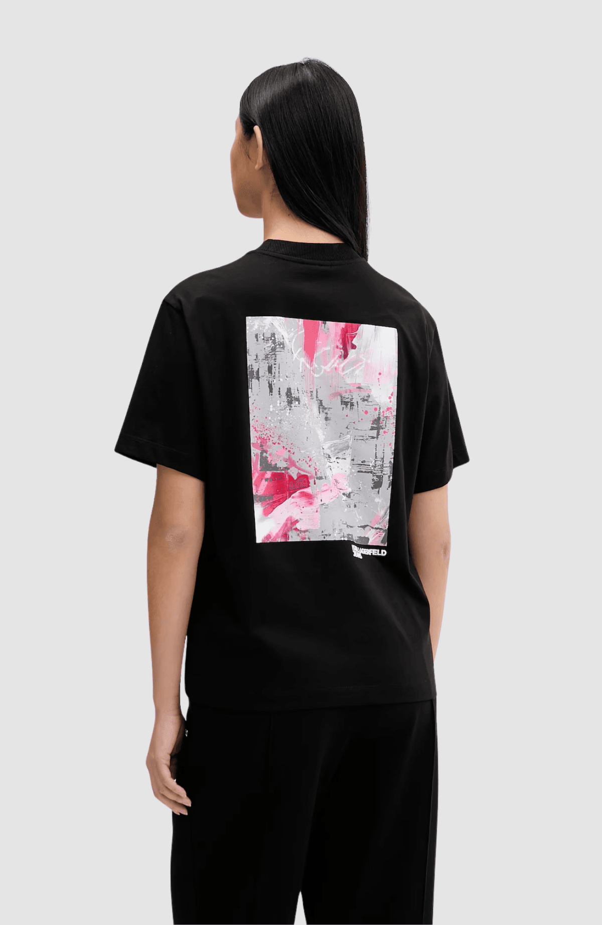 KLJ Reg Ss Logo Paint Tee