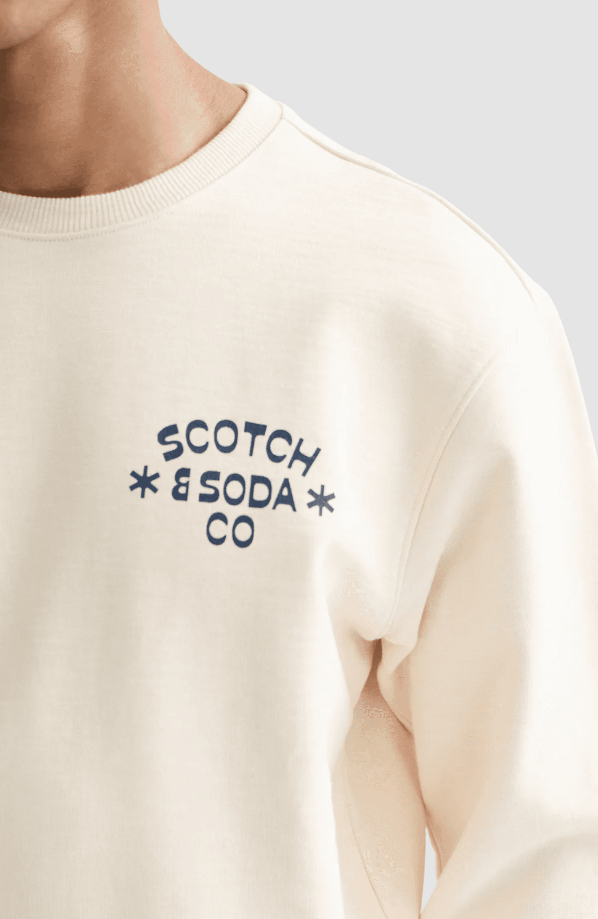 Chest logo regular-fit sweatshirt