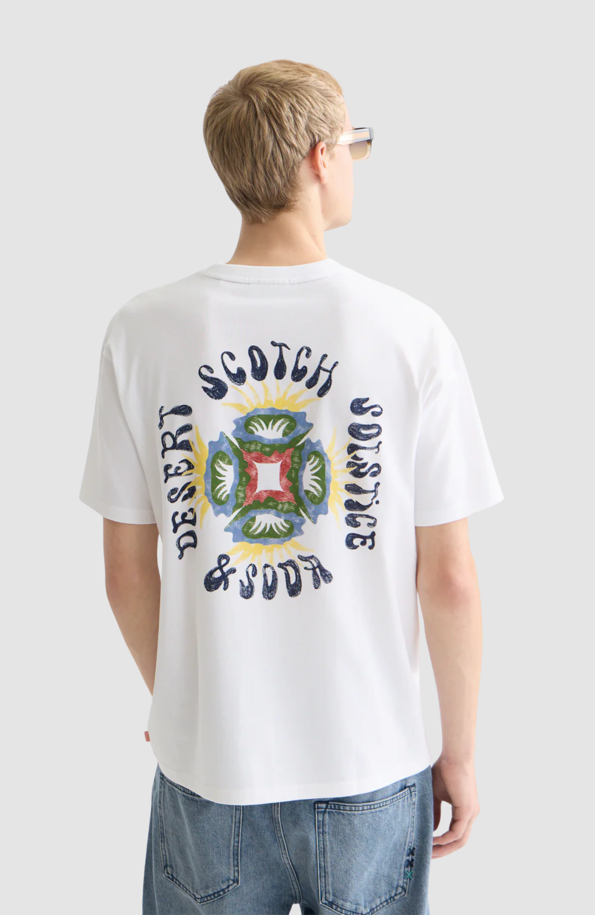 Front and back artwork relaxedfit Tshirt