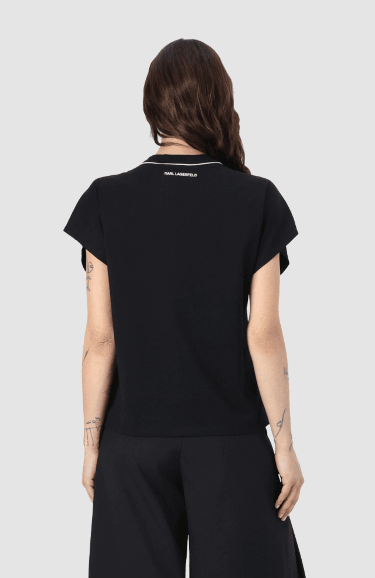 Logo Piping T-Shirt