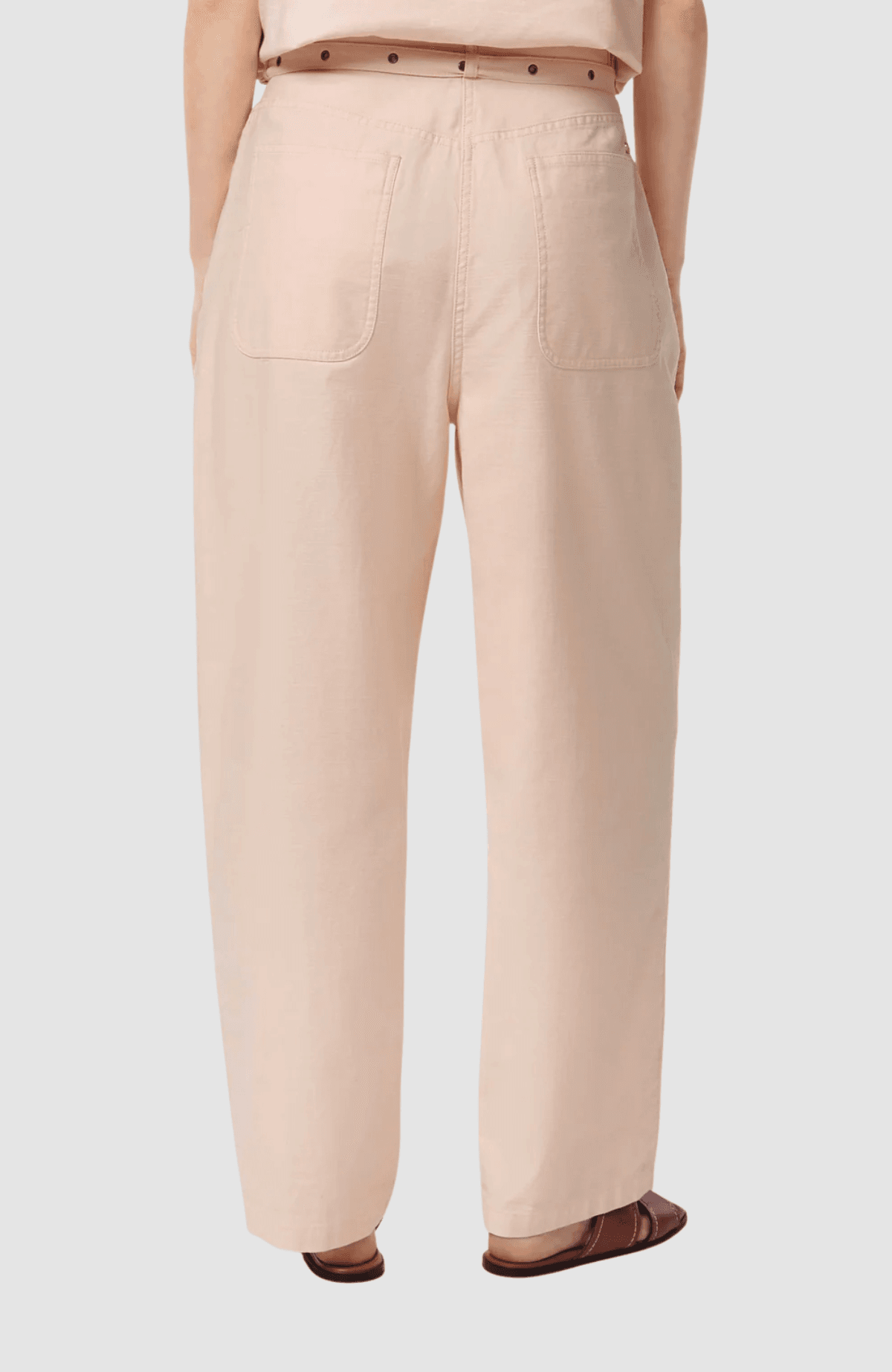 Aster high rise wide leg Cotton pant