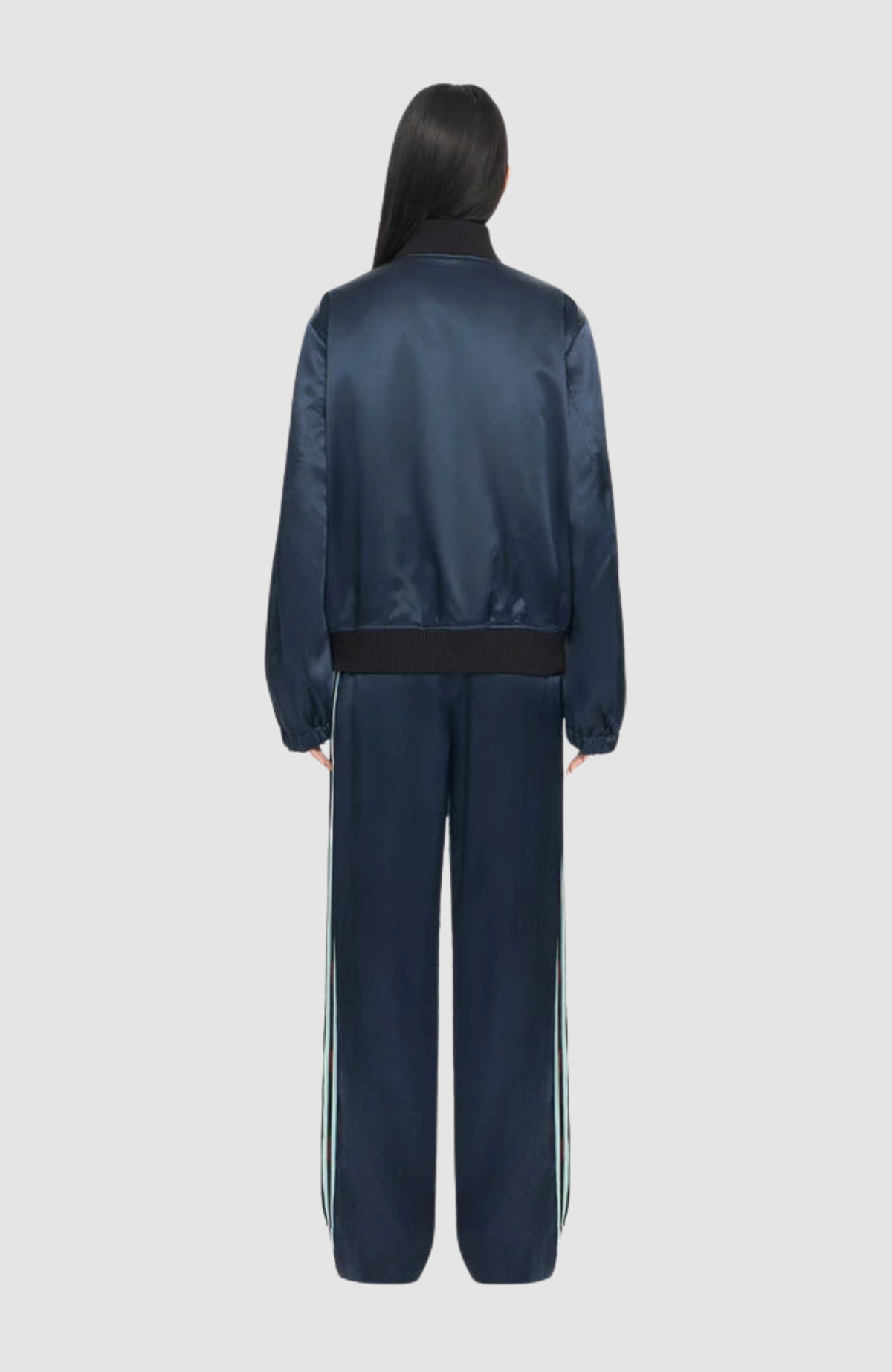 Satin Varsity Night Sky - Haut