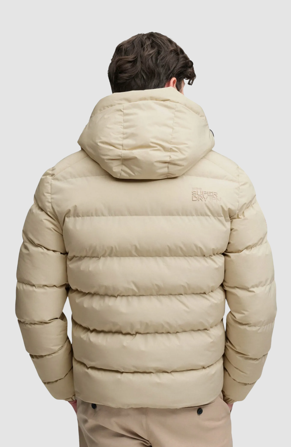 Hooded Sports Puffer Jacket