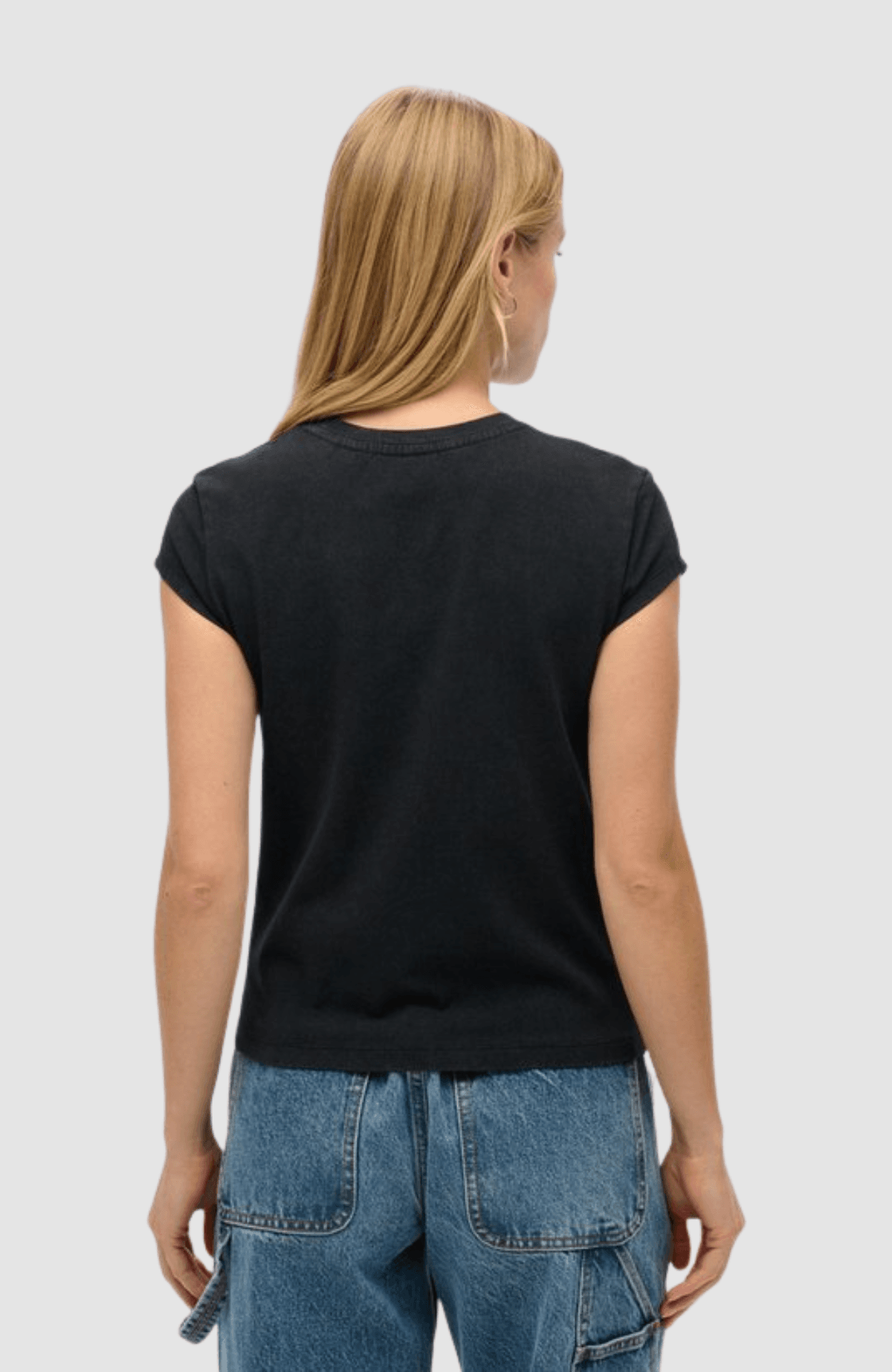 Sport Luxe Graphic Cap Slv Tee