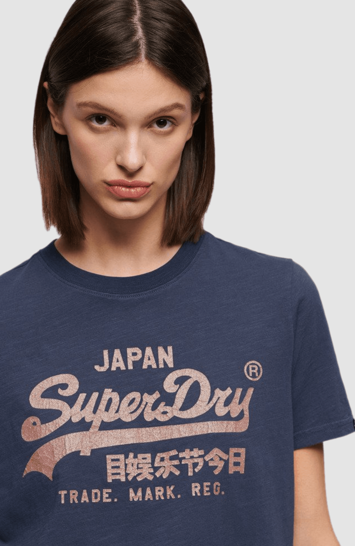 Metallic Vl Relaxed T Shirt
