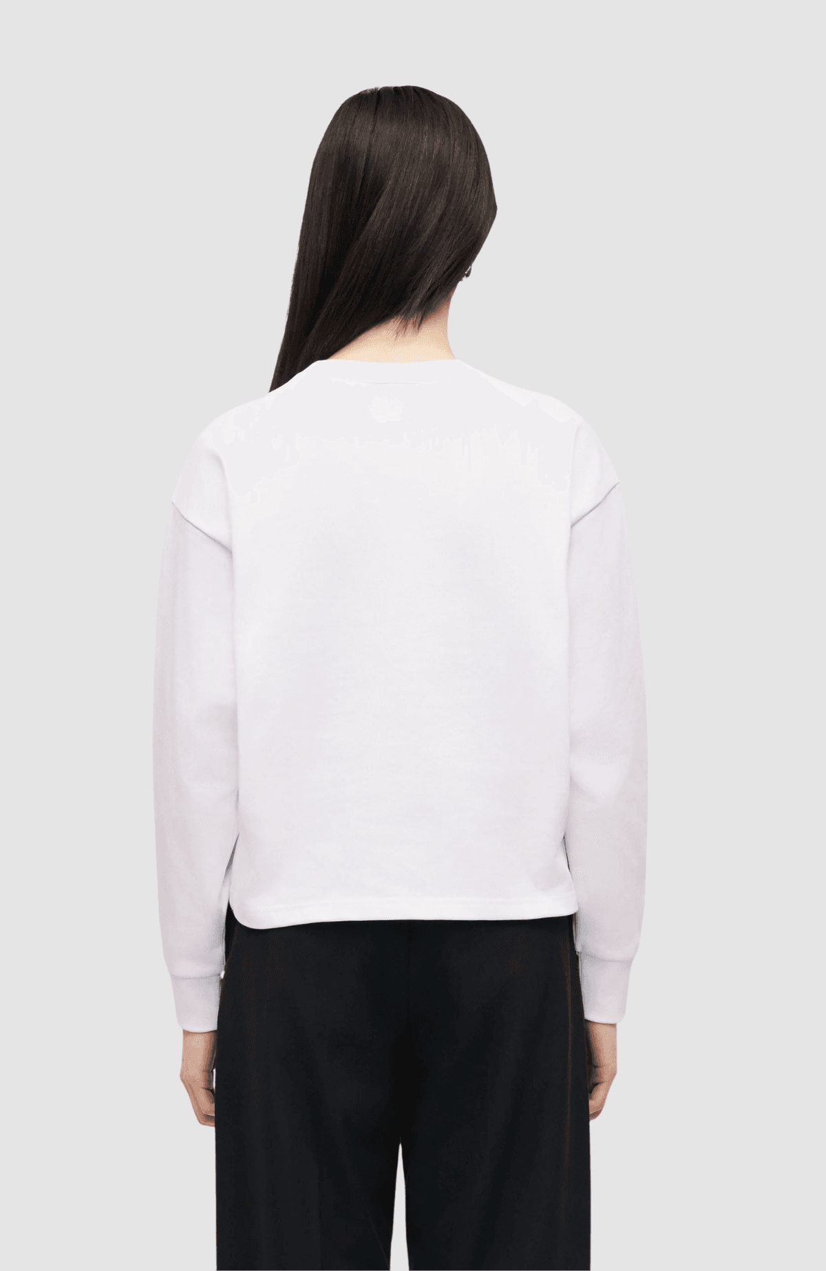KLJ Reg  Floral Logo Sweat