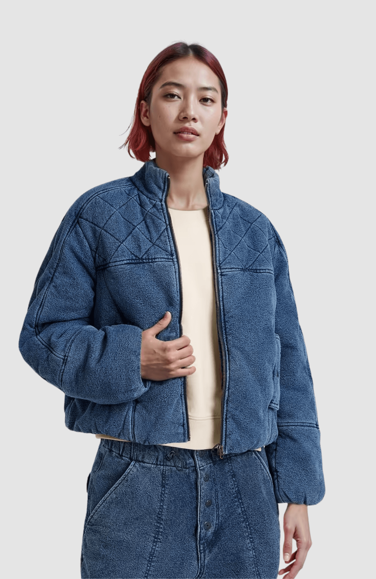 Padded Cocoon bomber wmn