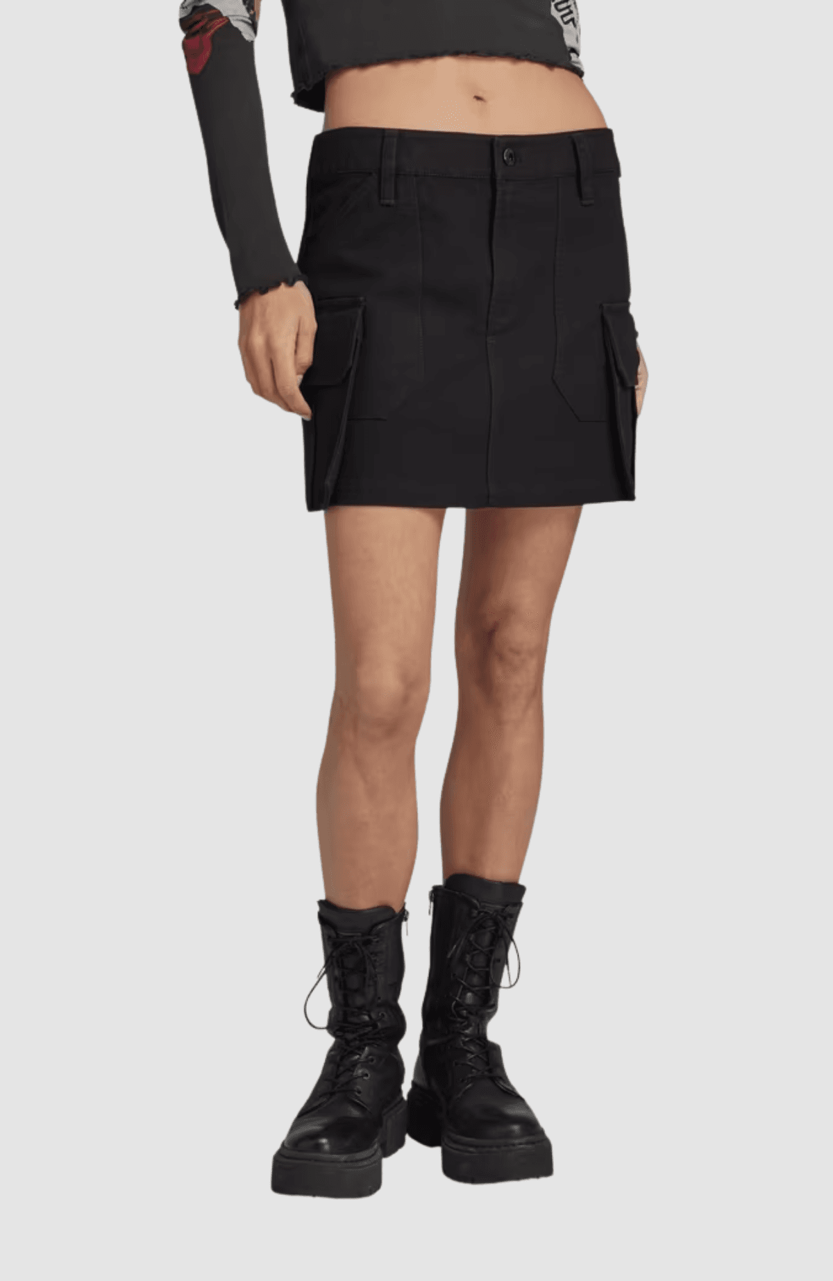 Cargo mini skirt wmn