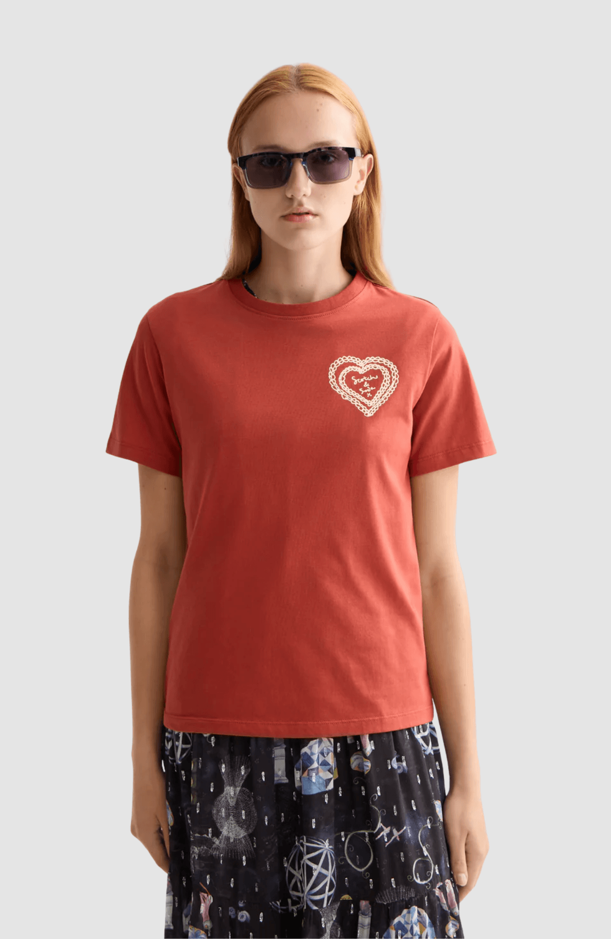 Chest artwork regular fit T-shirt