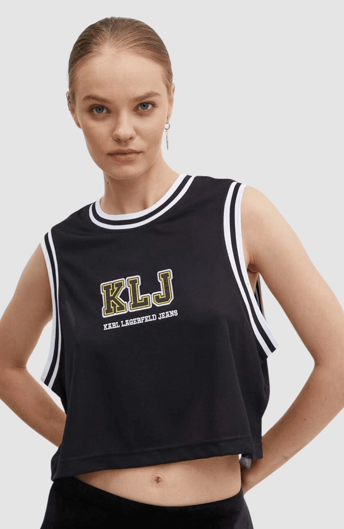 KLJ Relaxed Baseball Tank