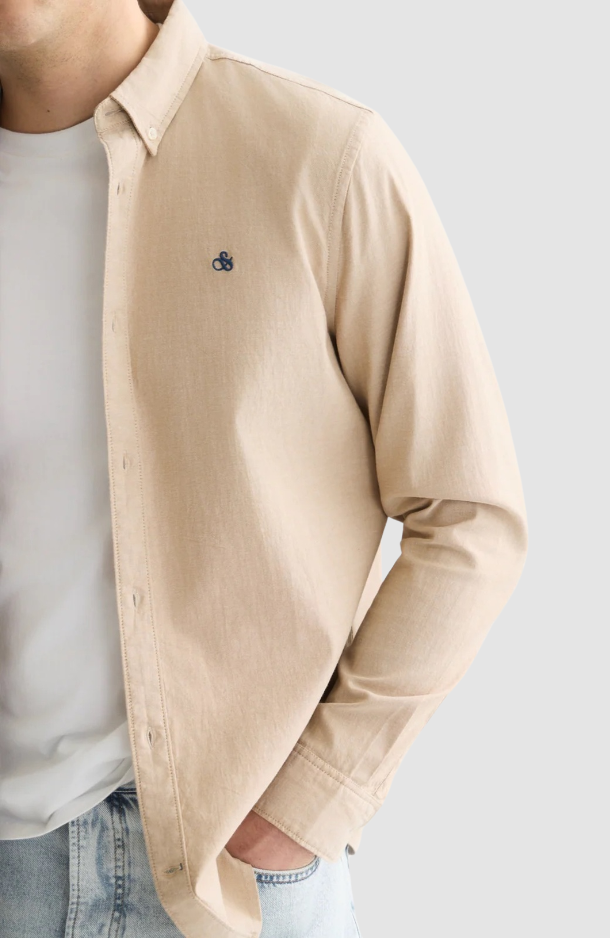 Seasonal Core Oxford Solid Regular-Fit Shirt