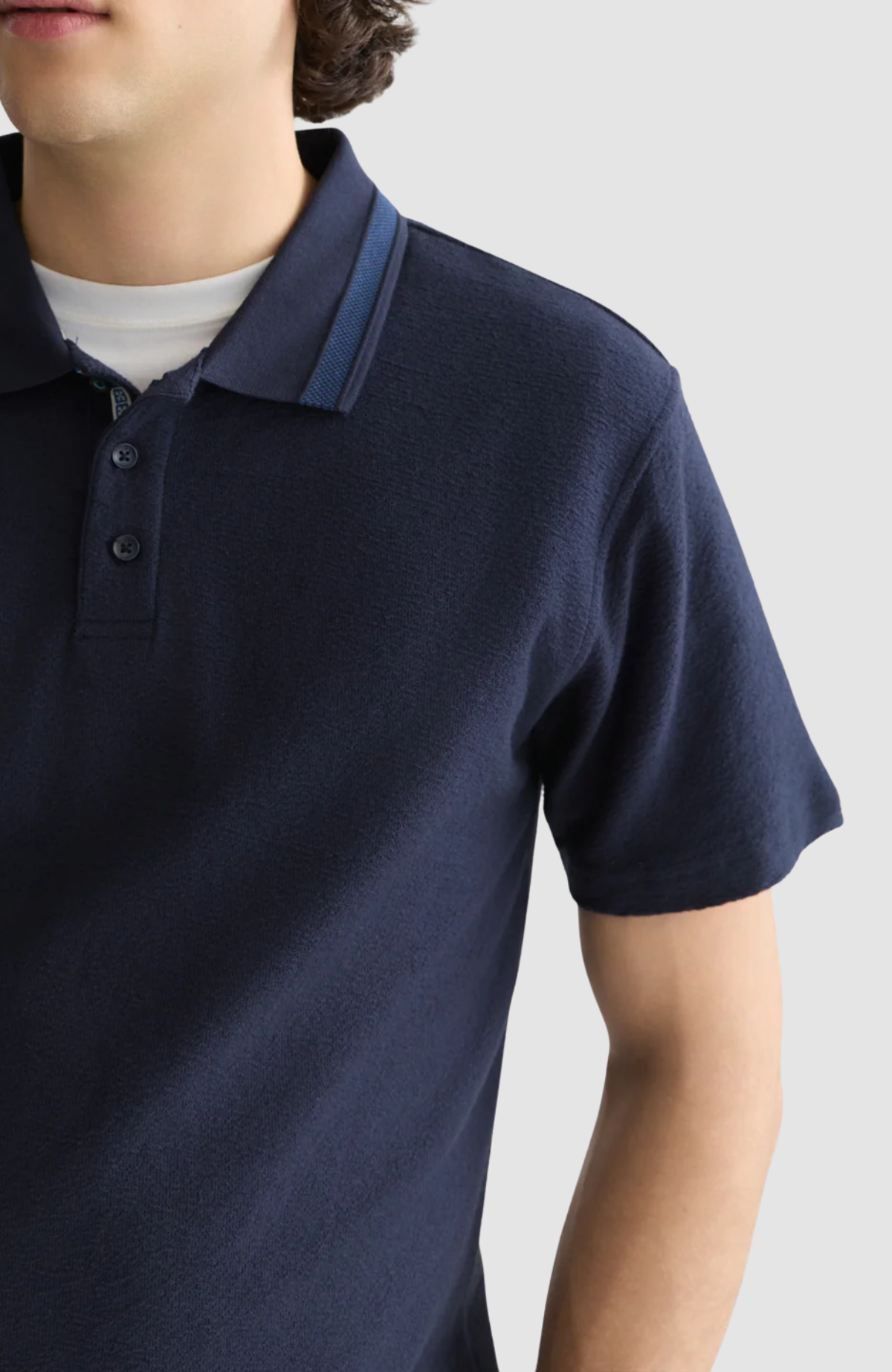 Structured Relaxed-Fit Polo