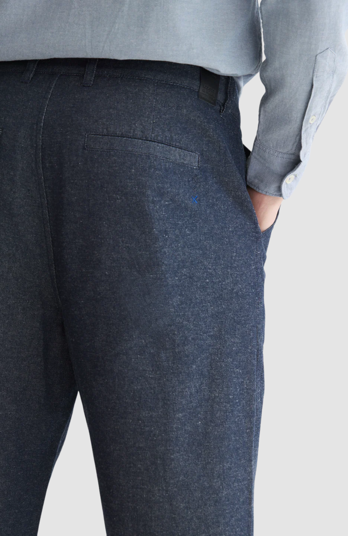 Harper Cotton-Linen Tapered Fit Chino