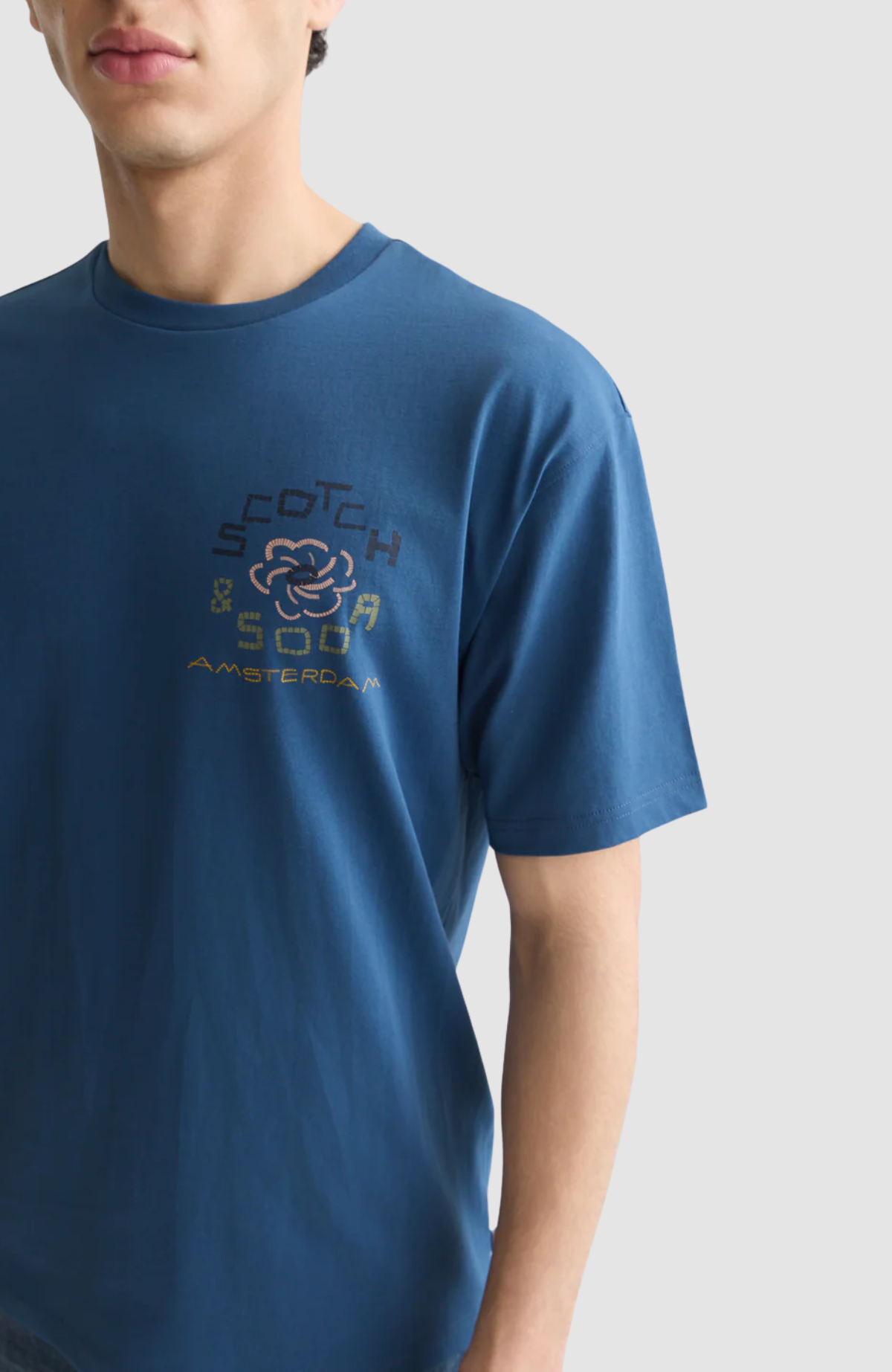 Front And Back Artwork Relaxed-Fit T-Shirt