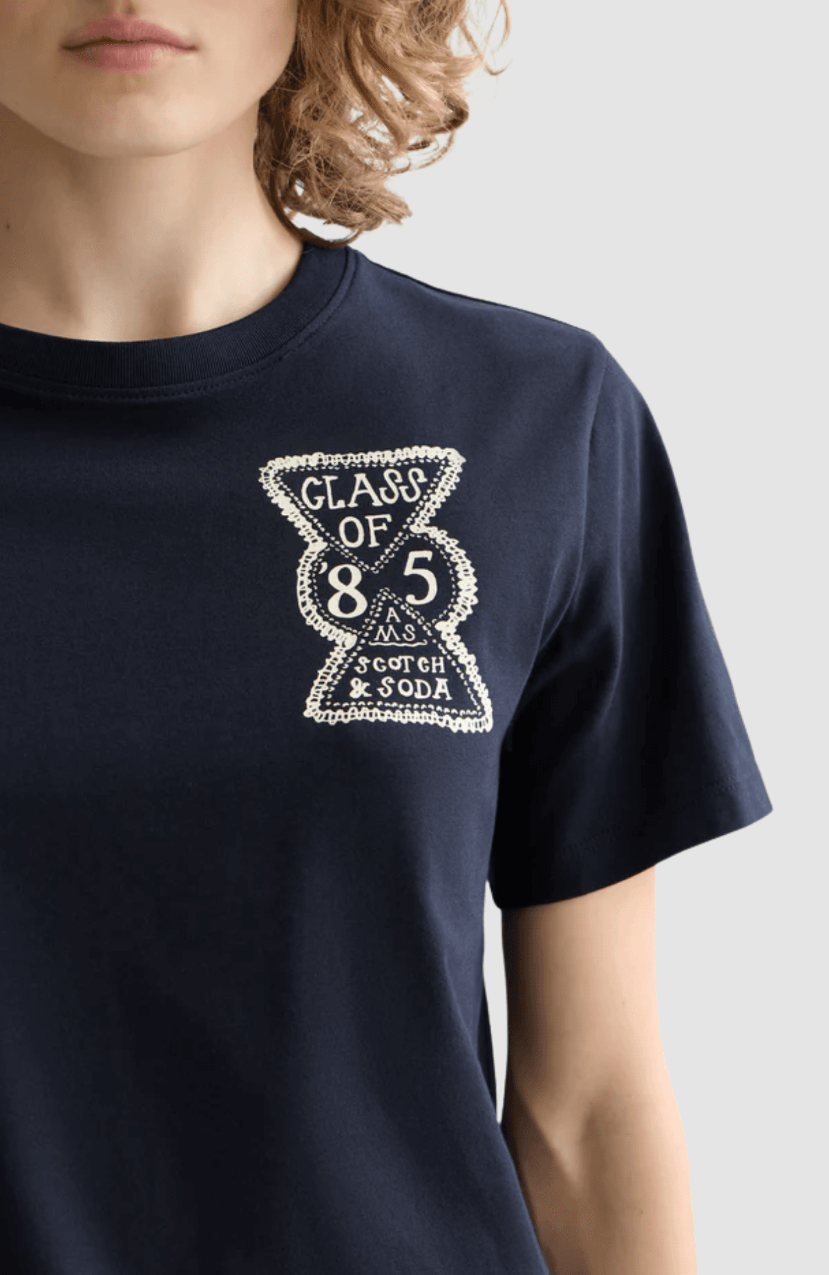 Chest artwork regular fit T-shirt