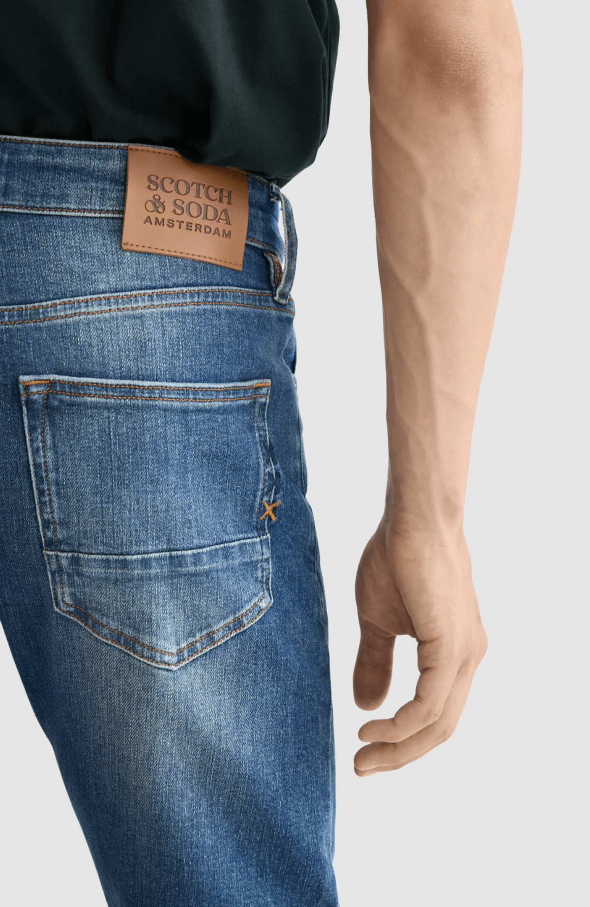 Core Ralston Slim Jeans — Classic Blue
