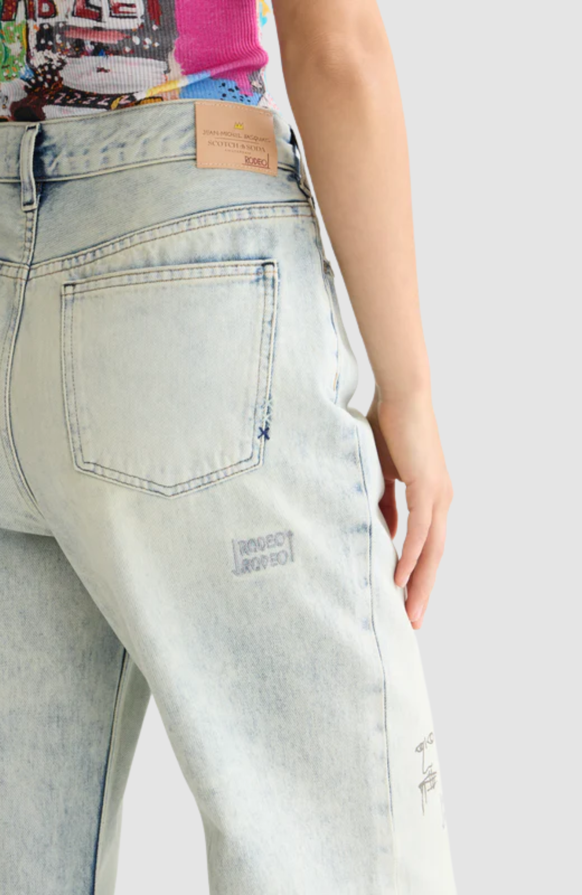 Basquiat The Deep loose jeans