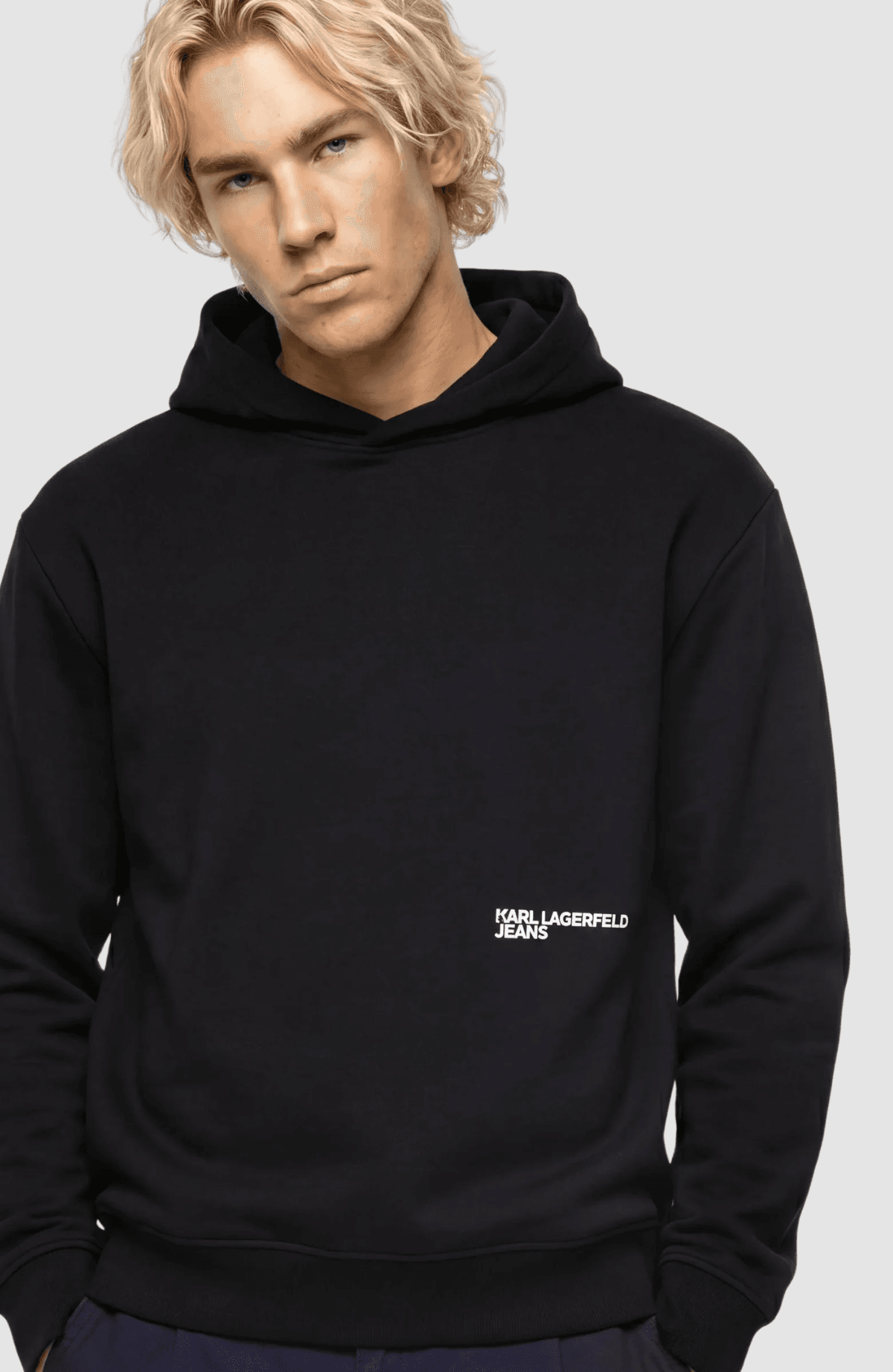 KLJ Reg Smoke Logo Hoodie