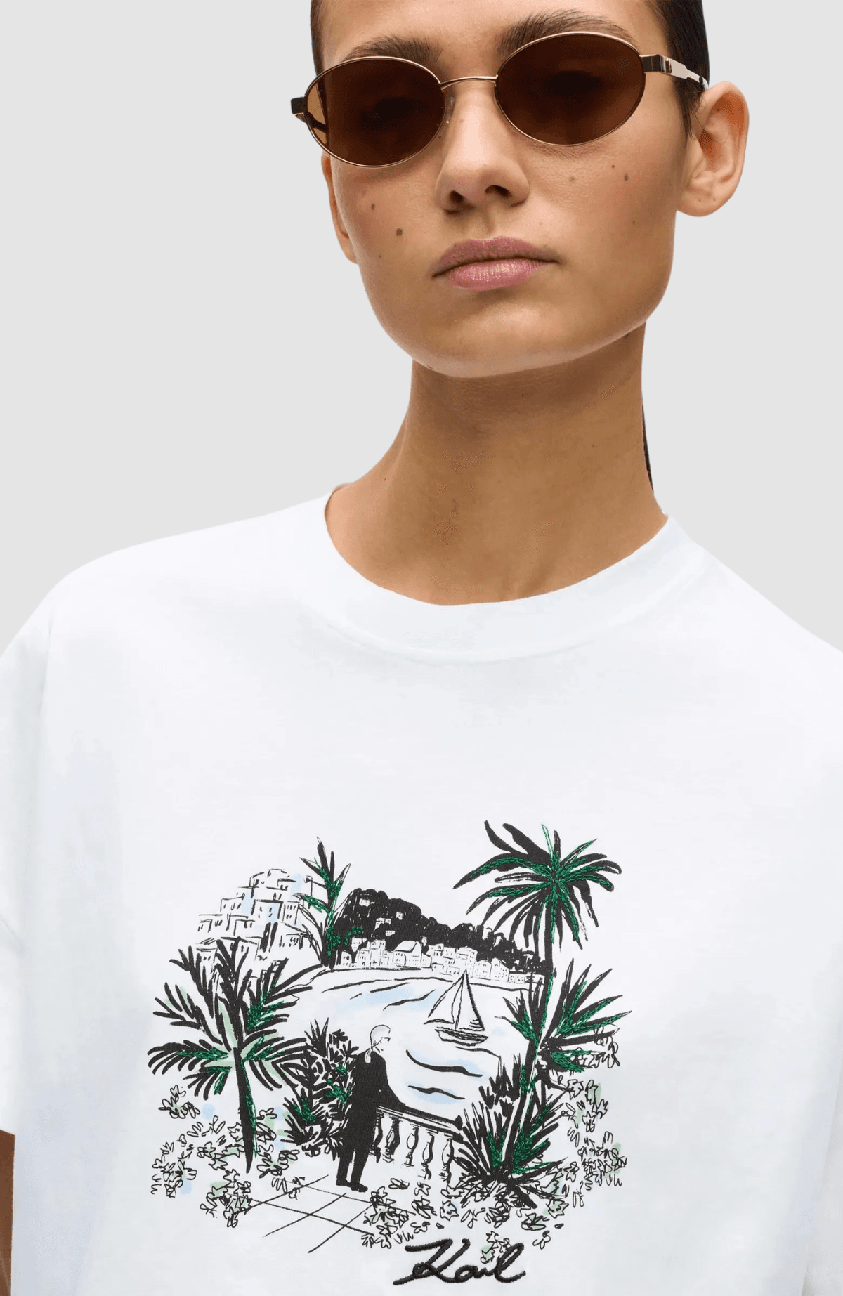 Villa Print T-Shirt