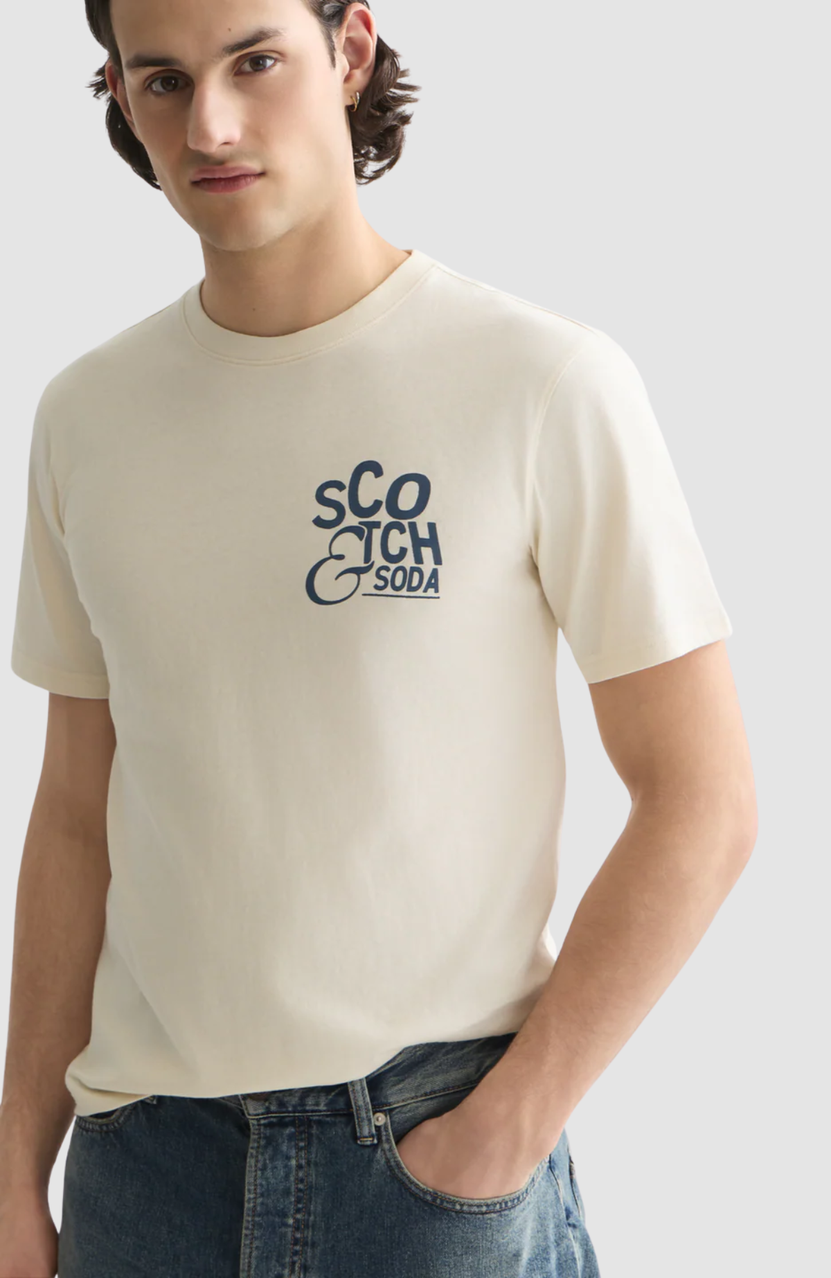 Left Chest Artwork Regular-Fit T-Shirt