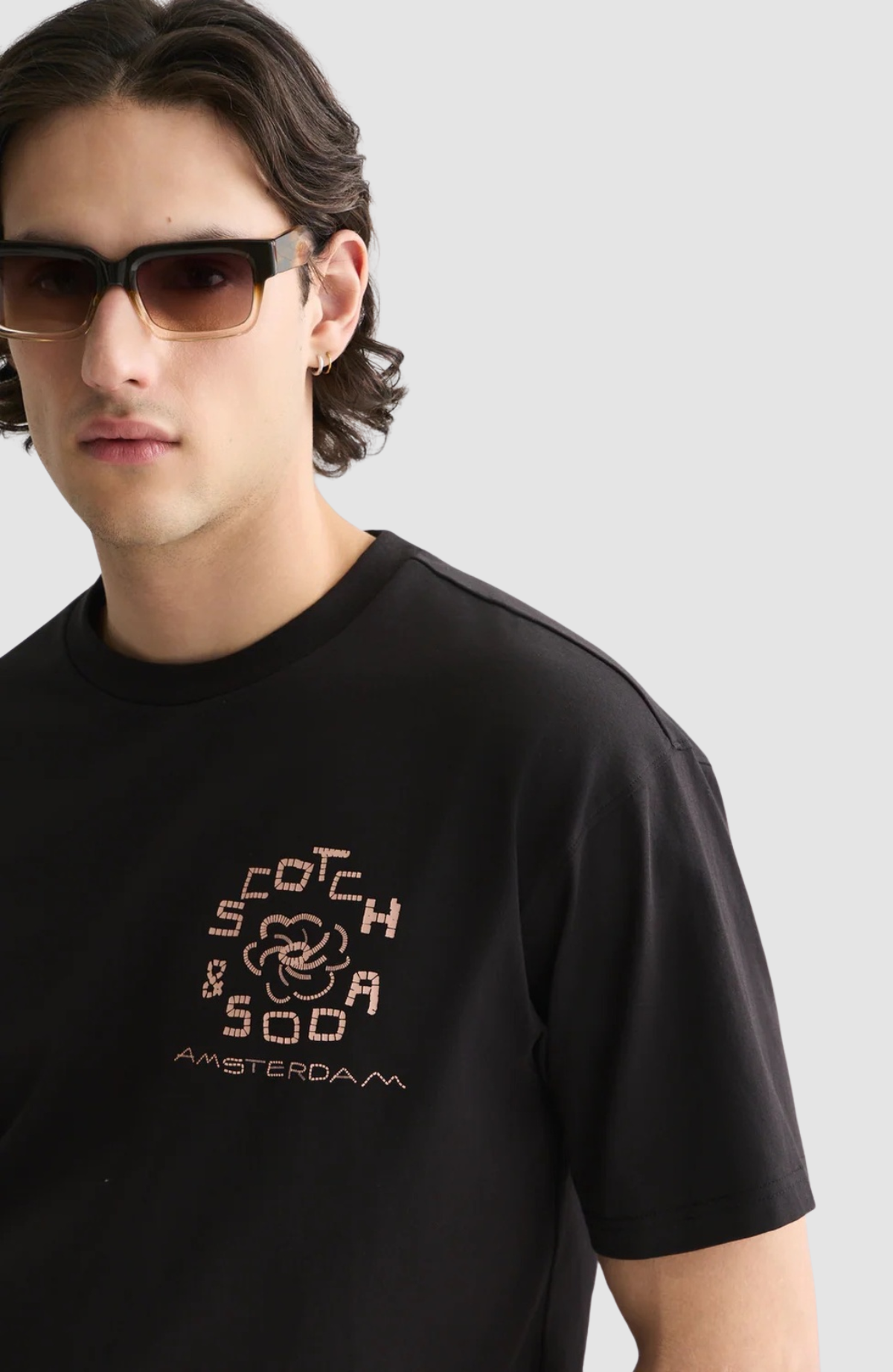 Front And Back Artwork Relaxed-Fit T-Shirt