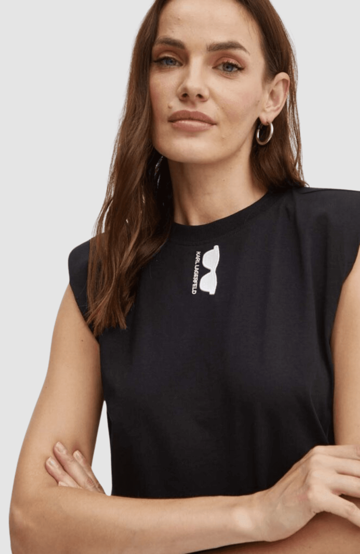 Sunglasses Shoulder Pad Tank