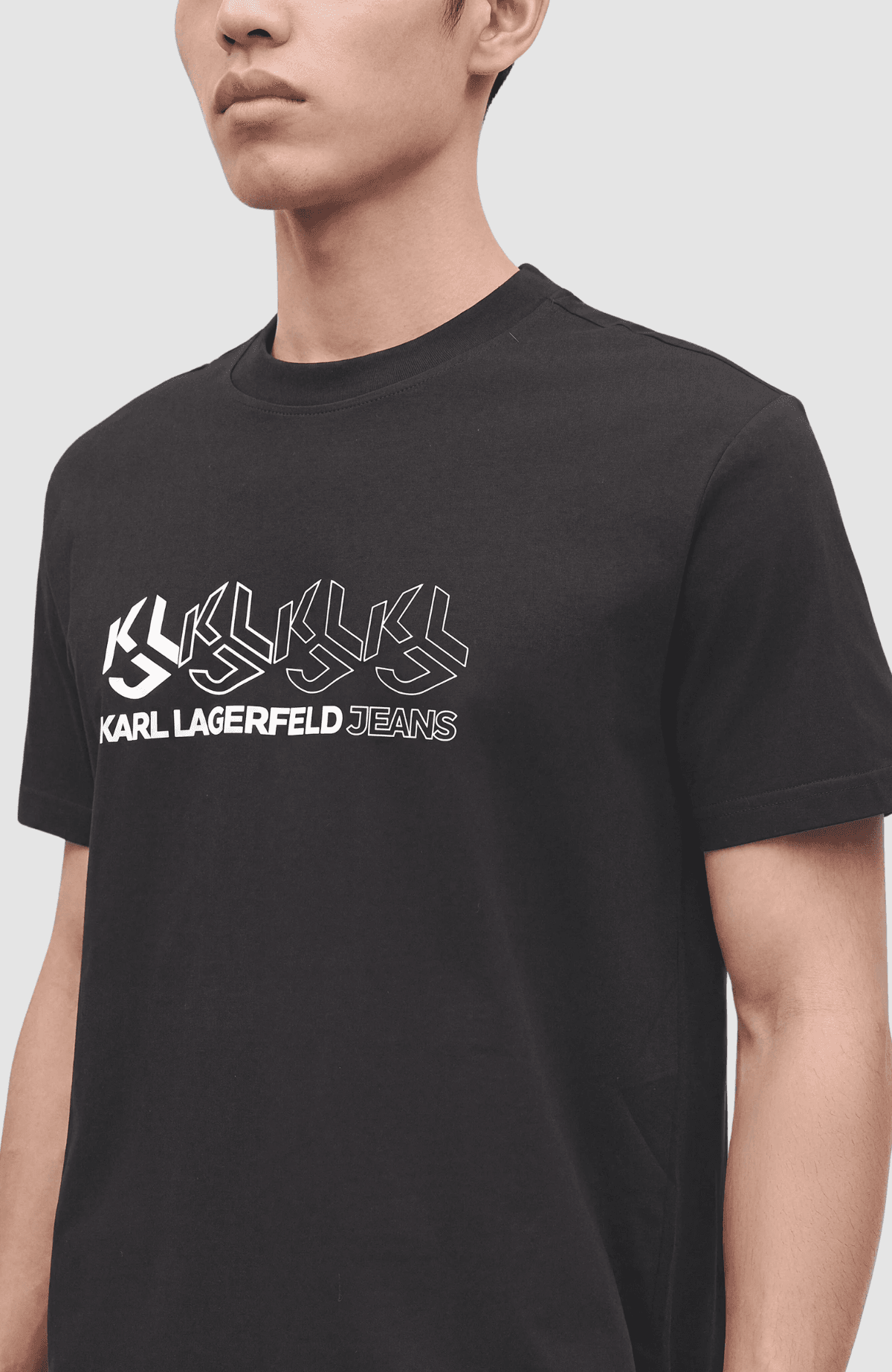 KLJ Reg Repeat Monogram Tee