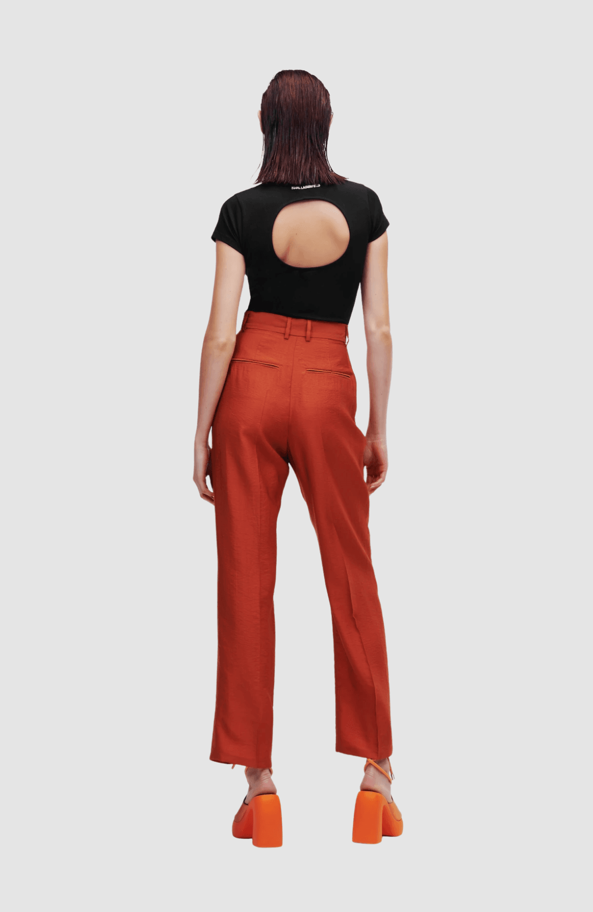 Cut Out Logo Jersey Body