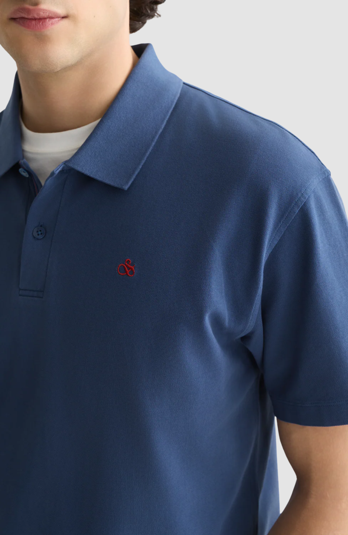 Pique Garment Dyed Relaxed-Fit Polo