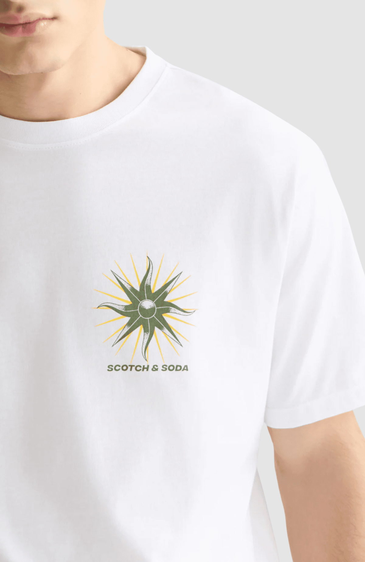 Front and back artwork relaxedfit Tshirt