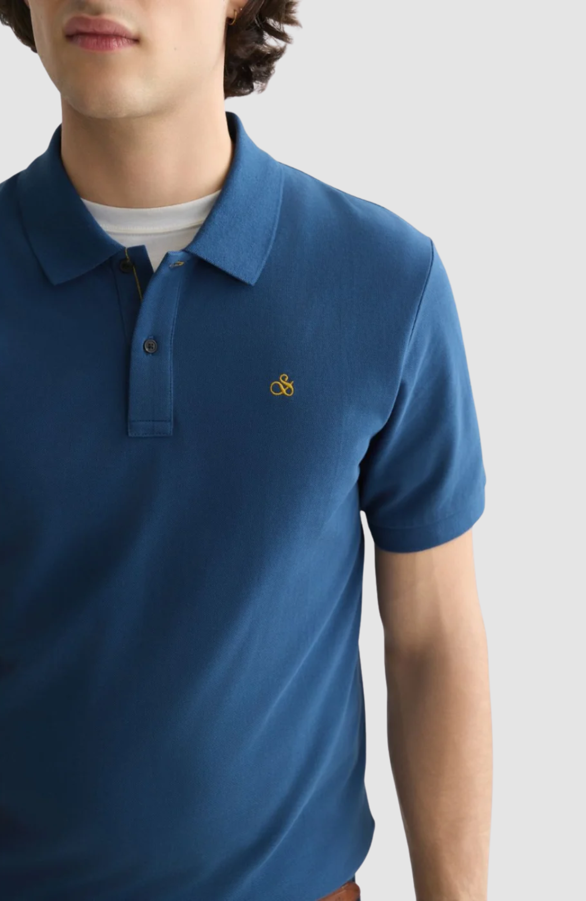 Seasonal Core Pique Chest Logo Regular-Fit Polo