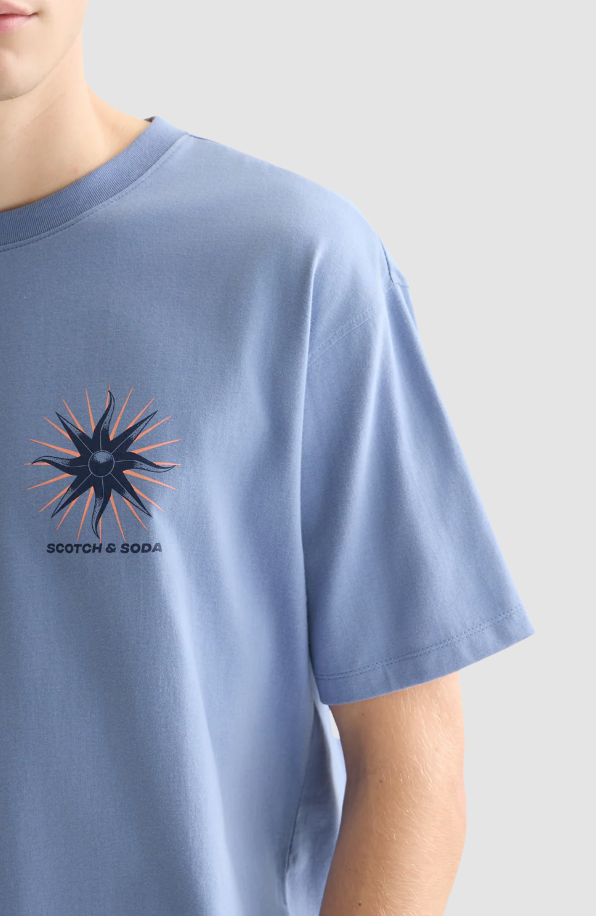 Front and back artwork relaxedfit Tshirt