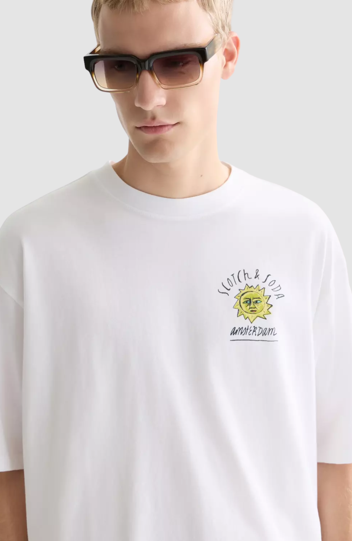 Front and back artwork loosefit Tshirt