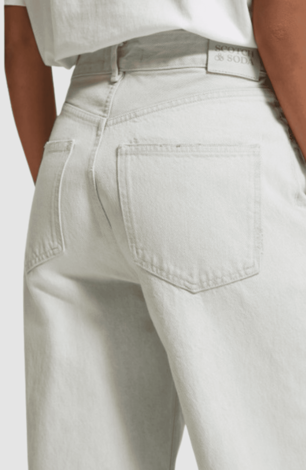 The Tide high rise balloon fit jeans – Royal Blue