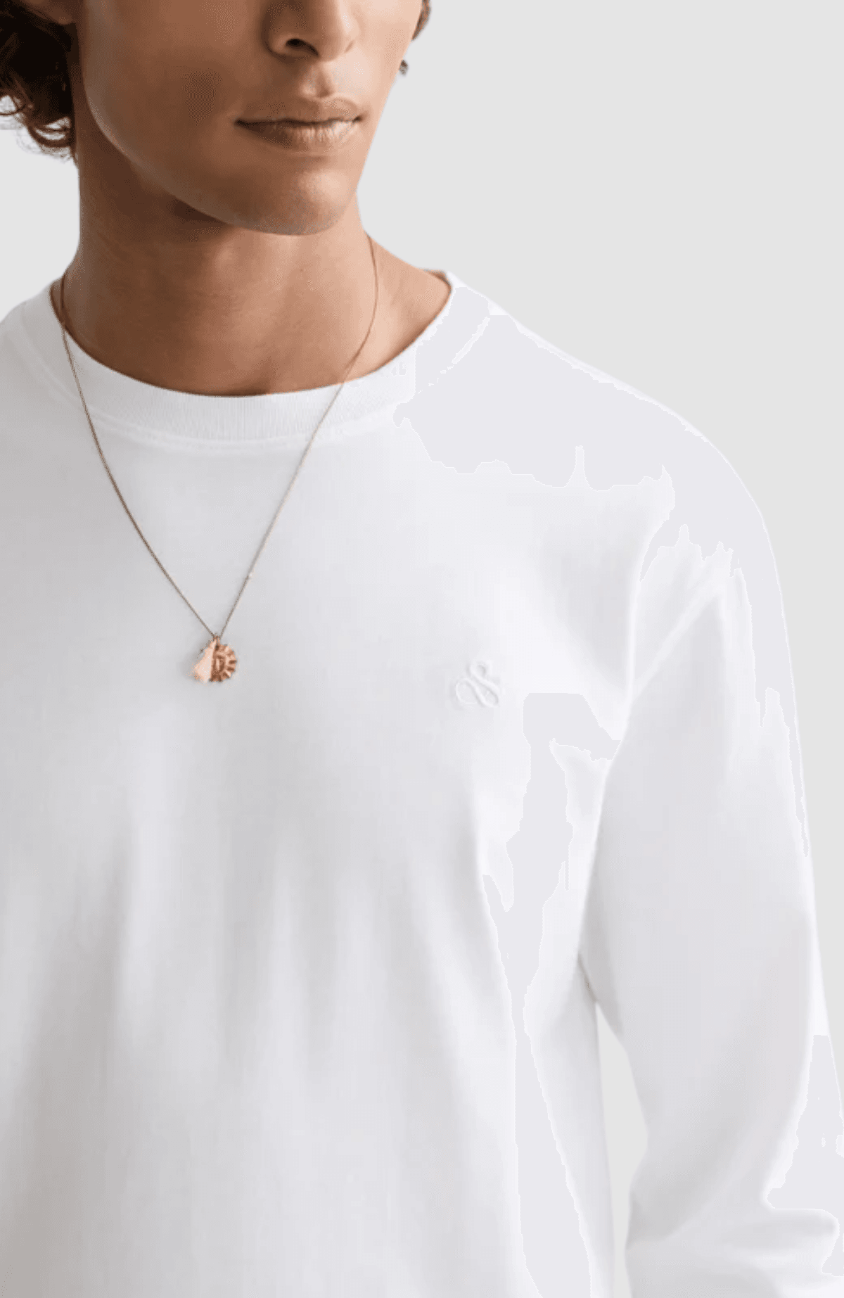 Chest logo regular-fit  long-sleeved T-shirt