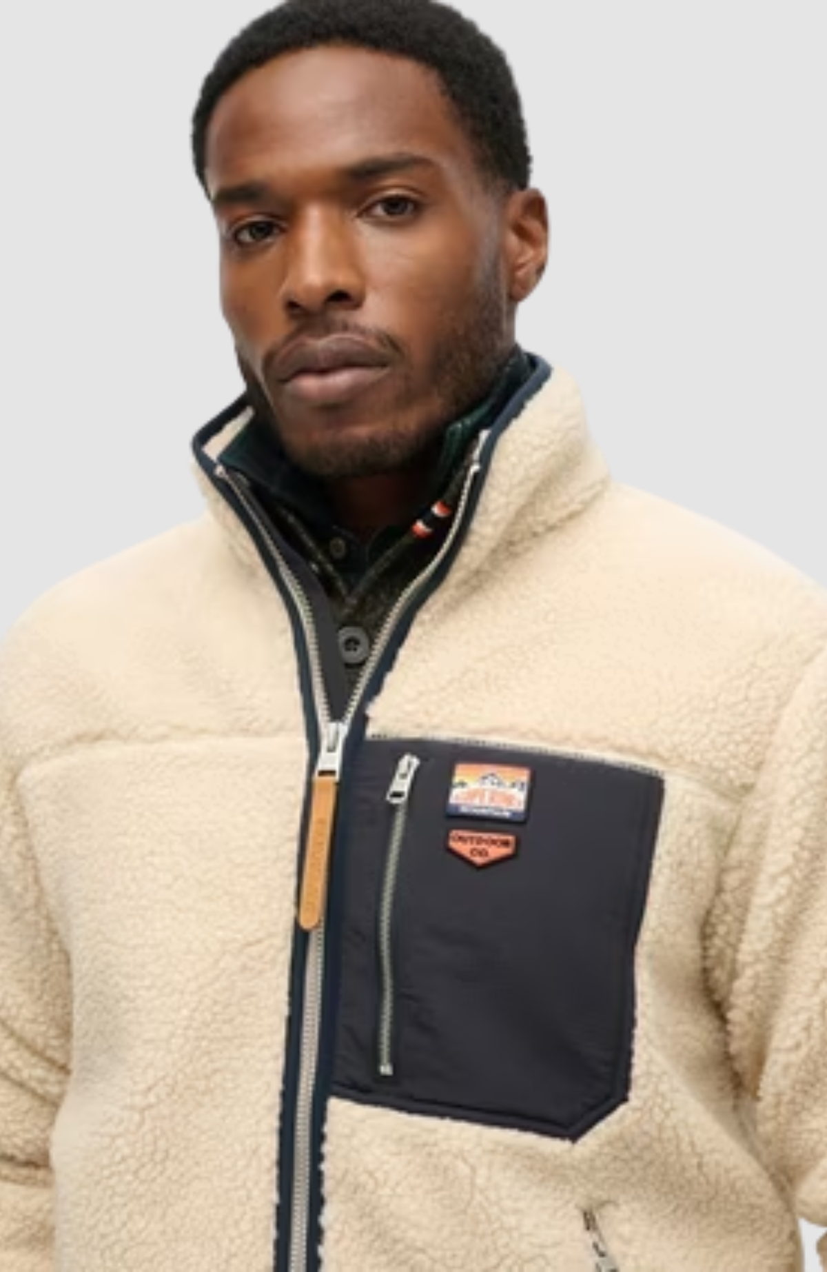 Vintage Retro Full Zip Fleece