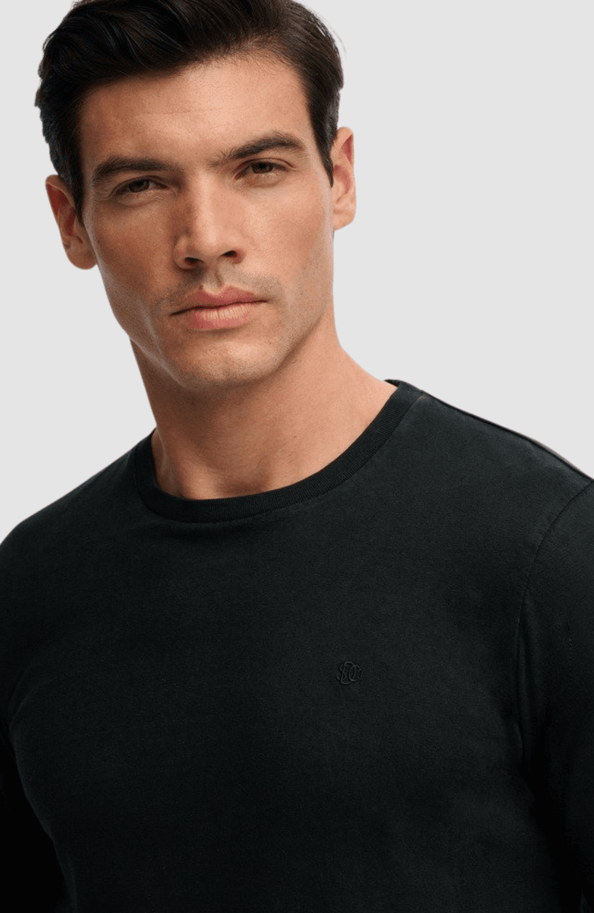 Classic Cotton Linen Ls Top