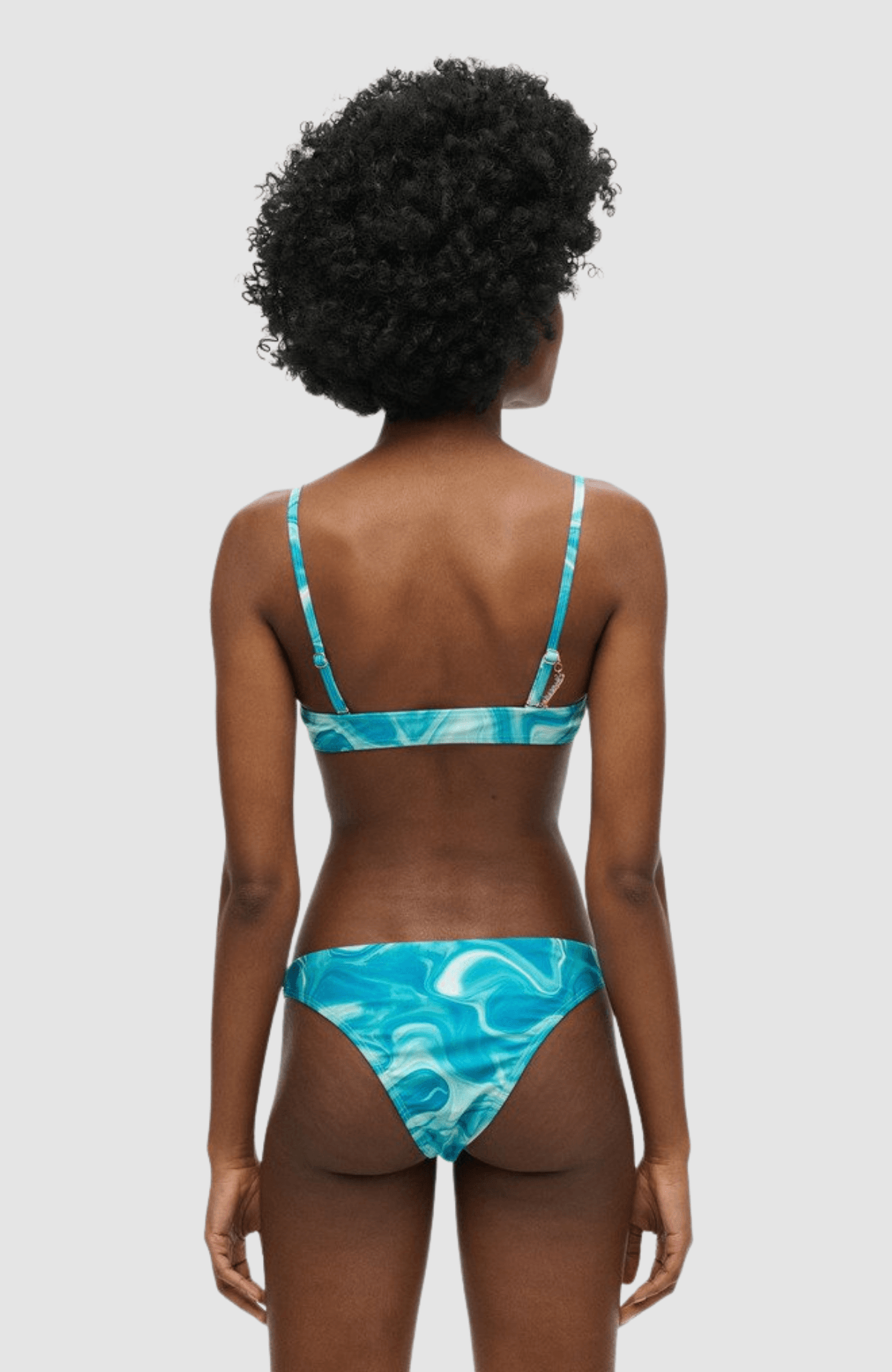 Print Bralette Bikini Top