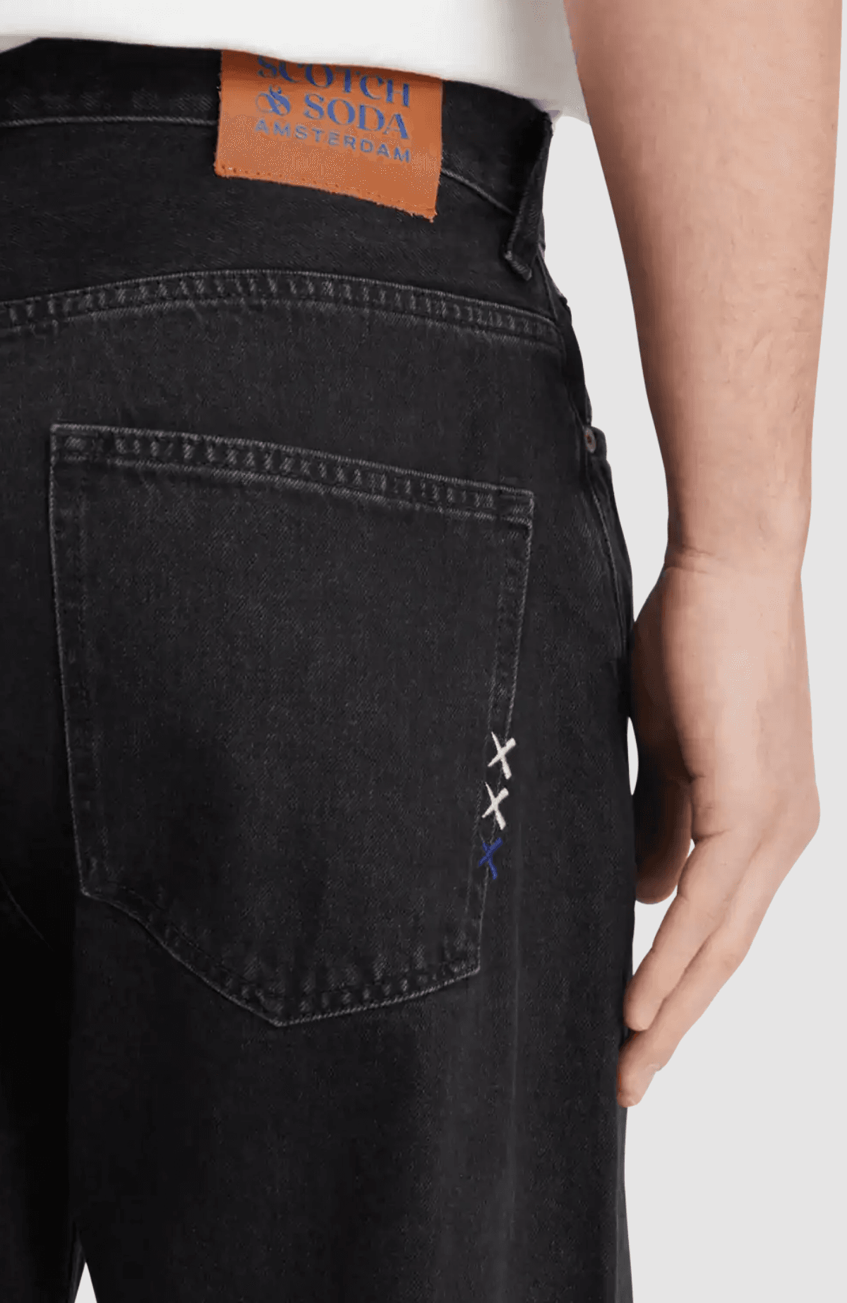 Core The Pitch Loose Fit Jeans   Black Buzz