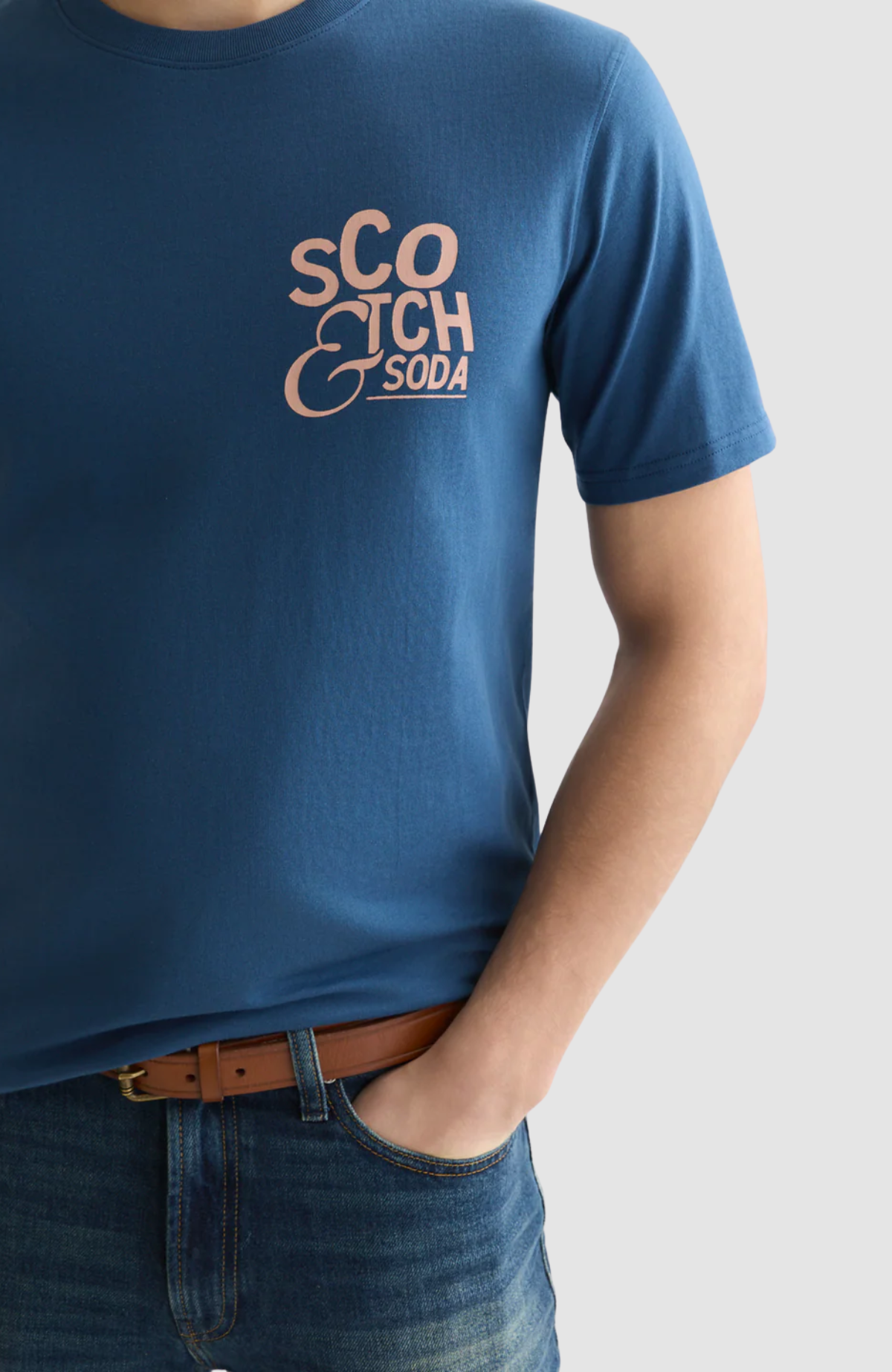Left Chest Artwork Regular-Fit T-Shirt