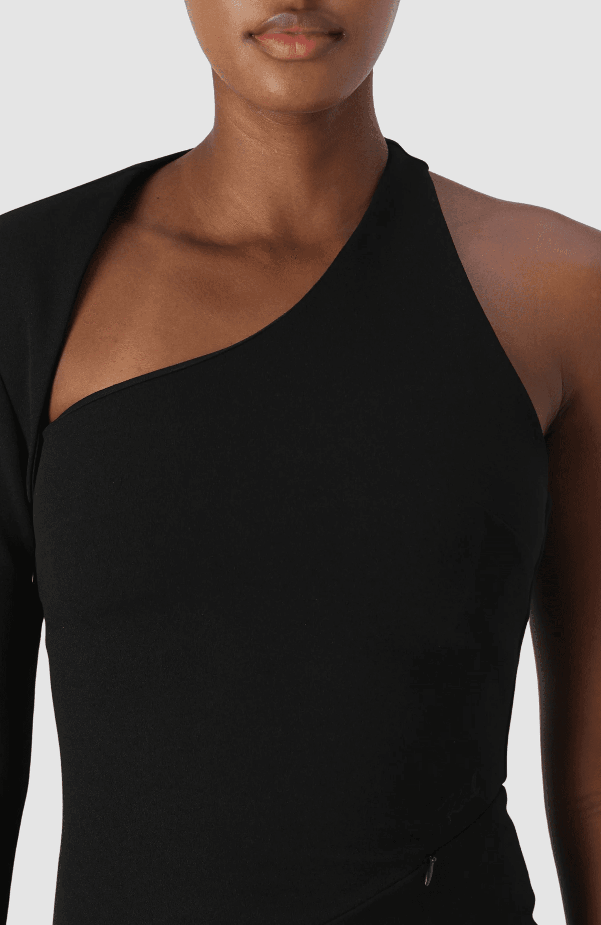Asymmetric Jersey Party Dress