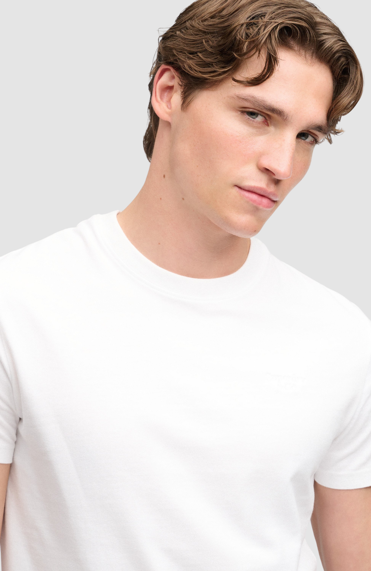 Essential Serif Logo Emb Tee