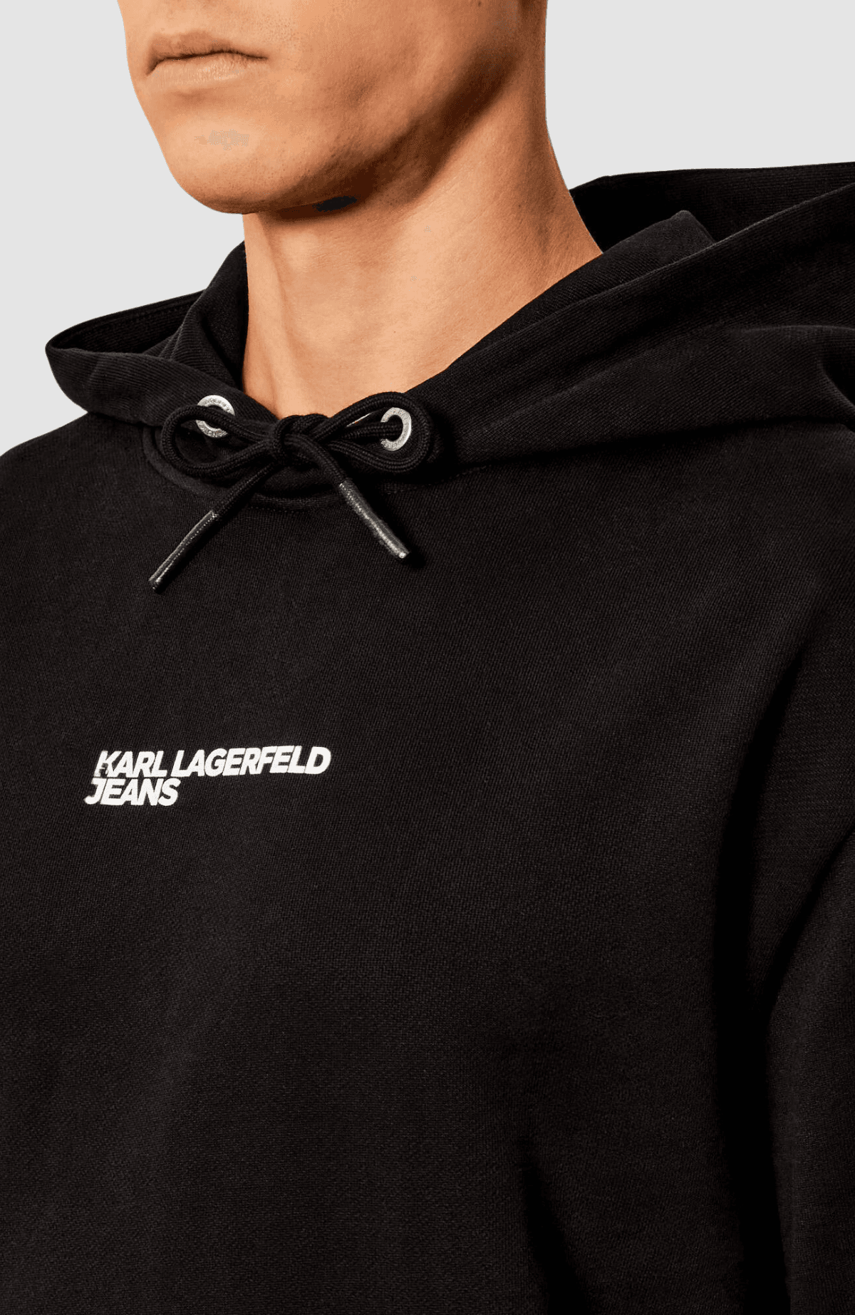Klj Reg Vertical Logo Hoodie