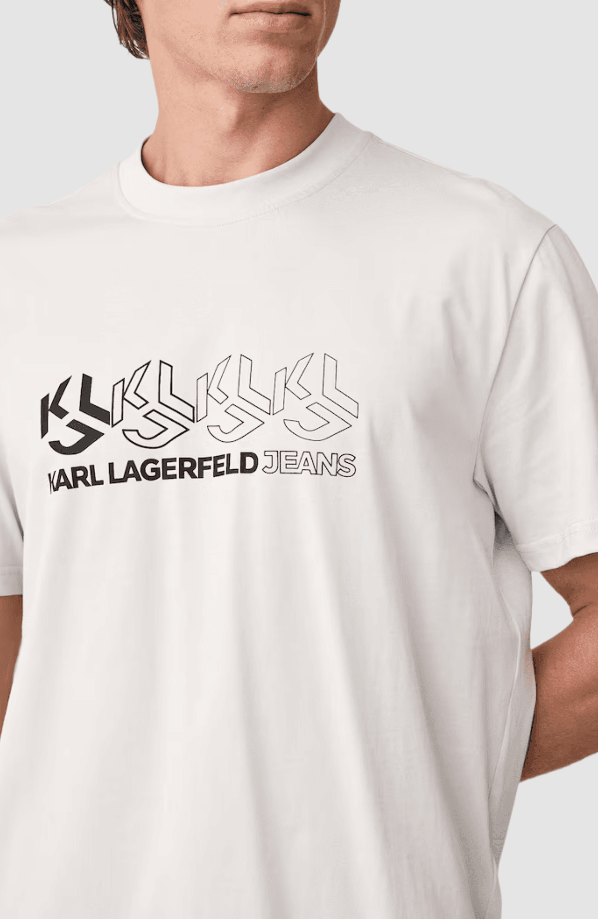 KLJ Reg Repeat Monogram Tee