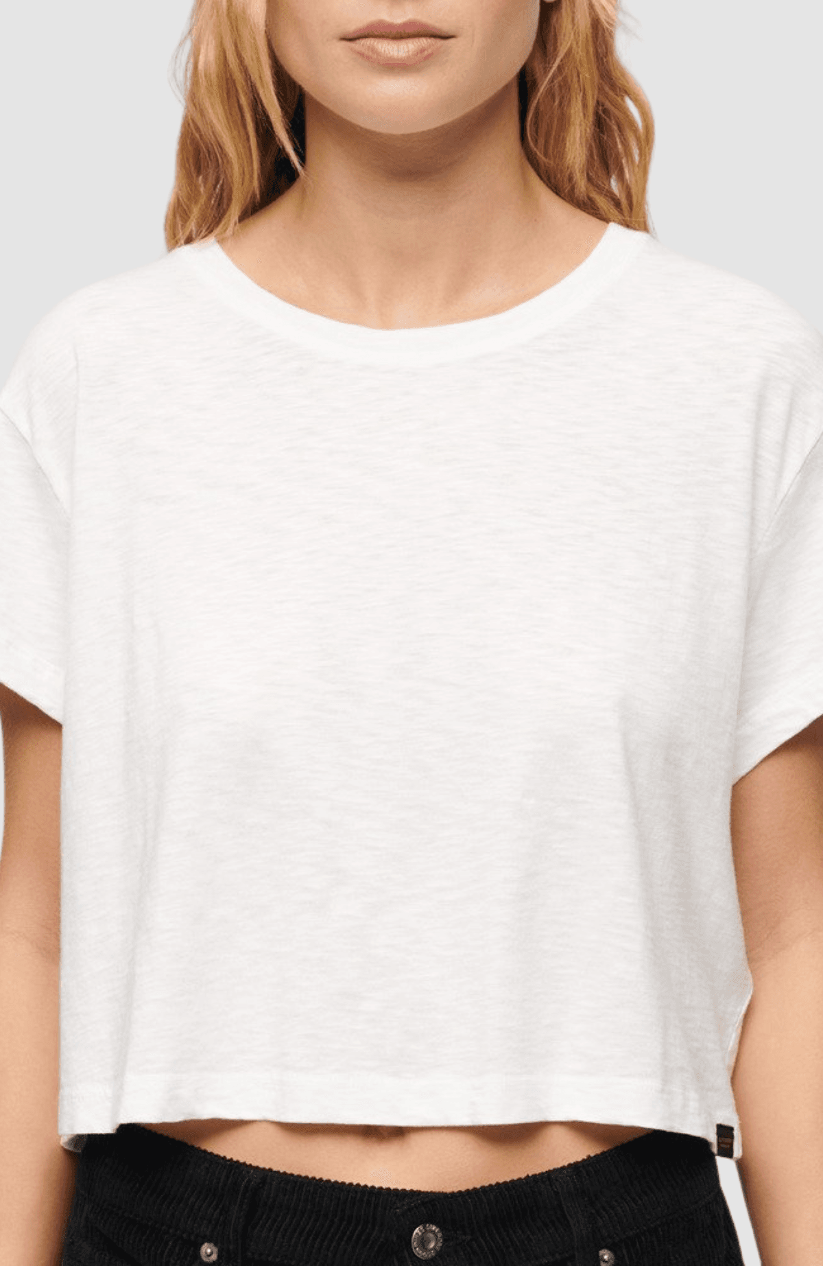 Slouchy Cropped Tee