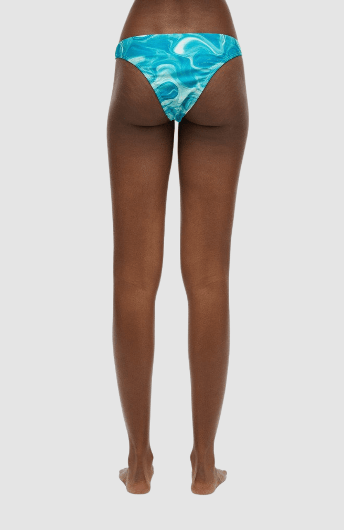 Print Cheeky Bikini Bottoms