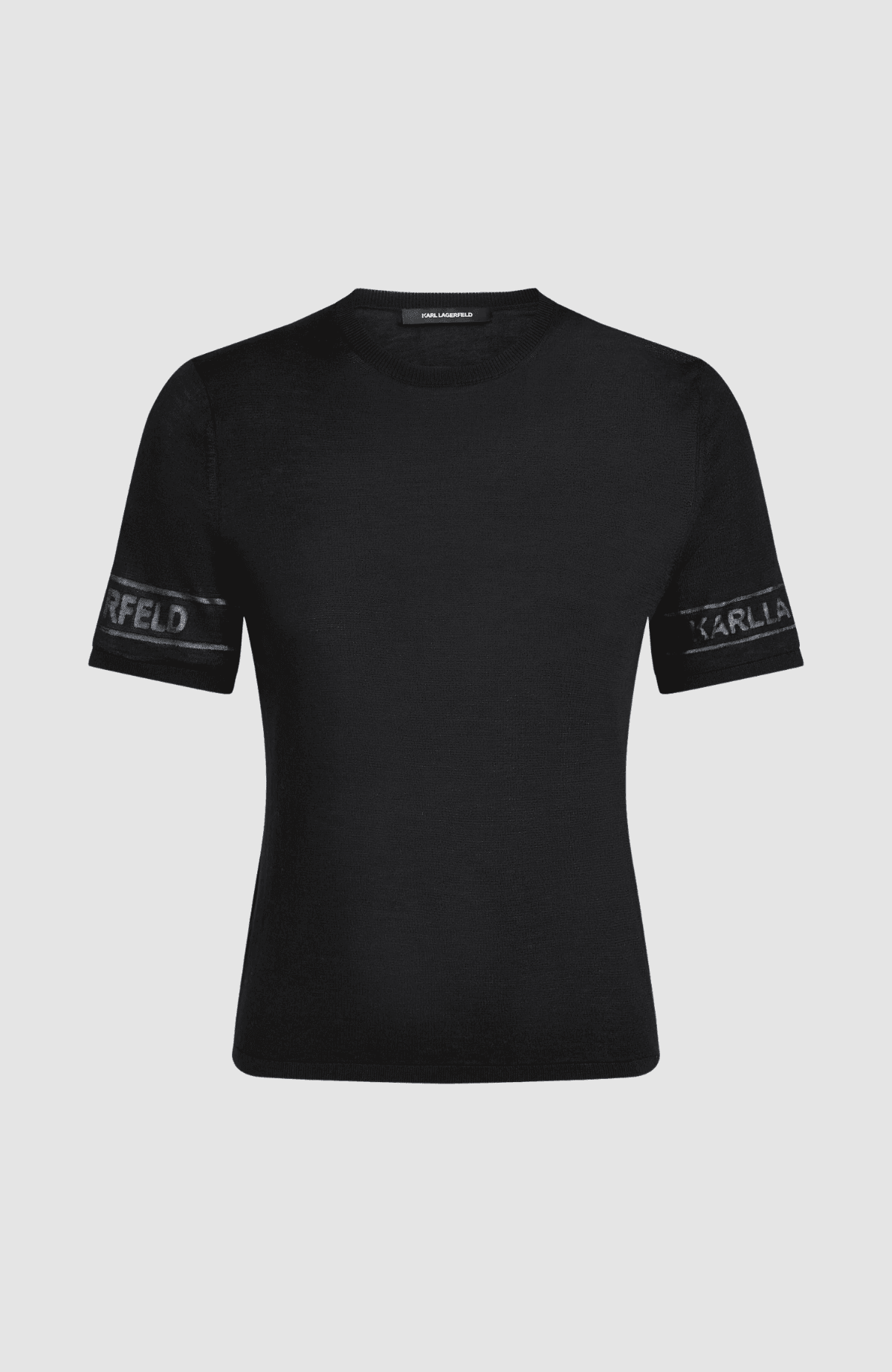 Lightweight Logo Knit Top