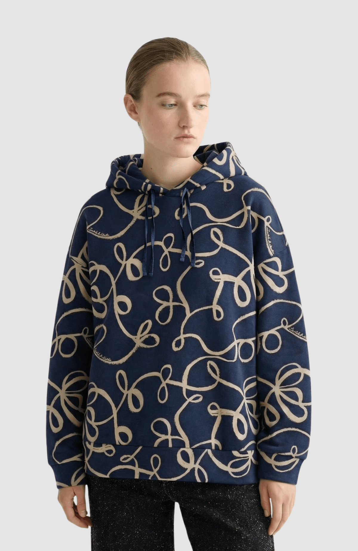 All over printed hoodie