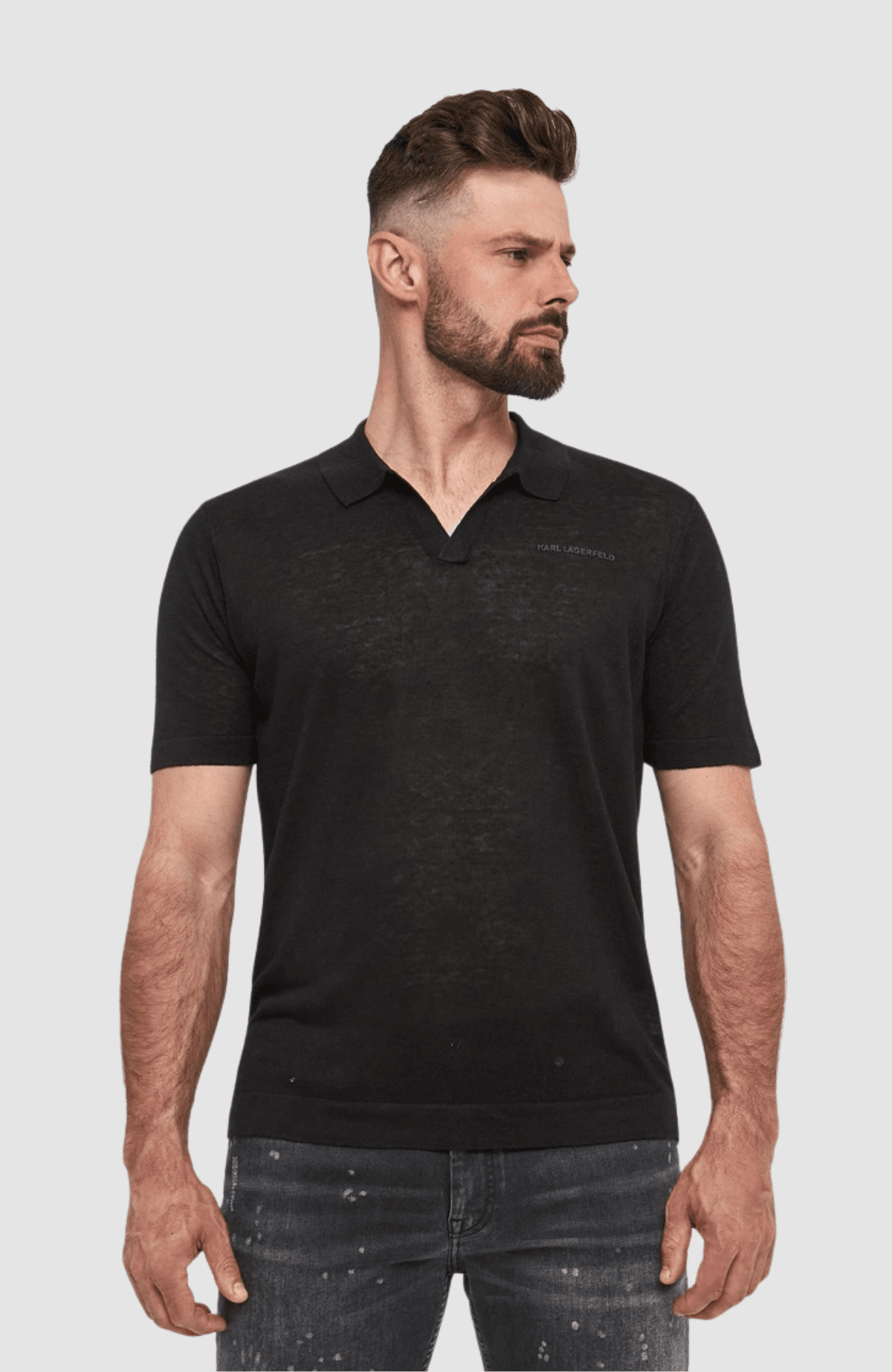 Knit Polo 1/2