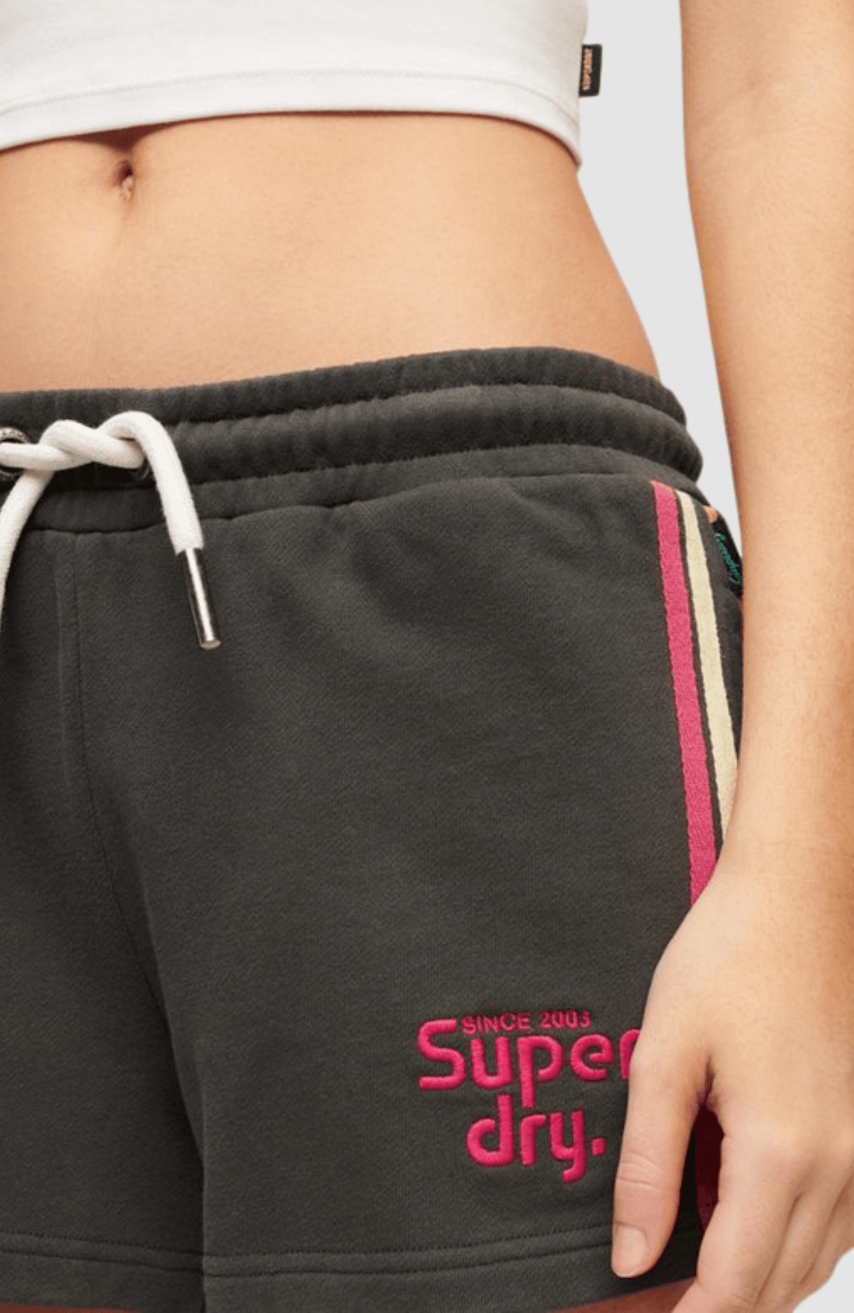 Rainbow Side Stripe Logo Short